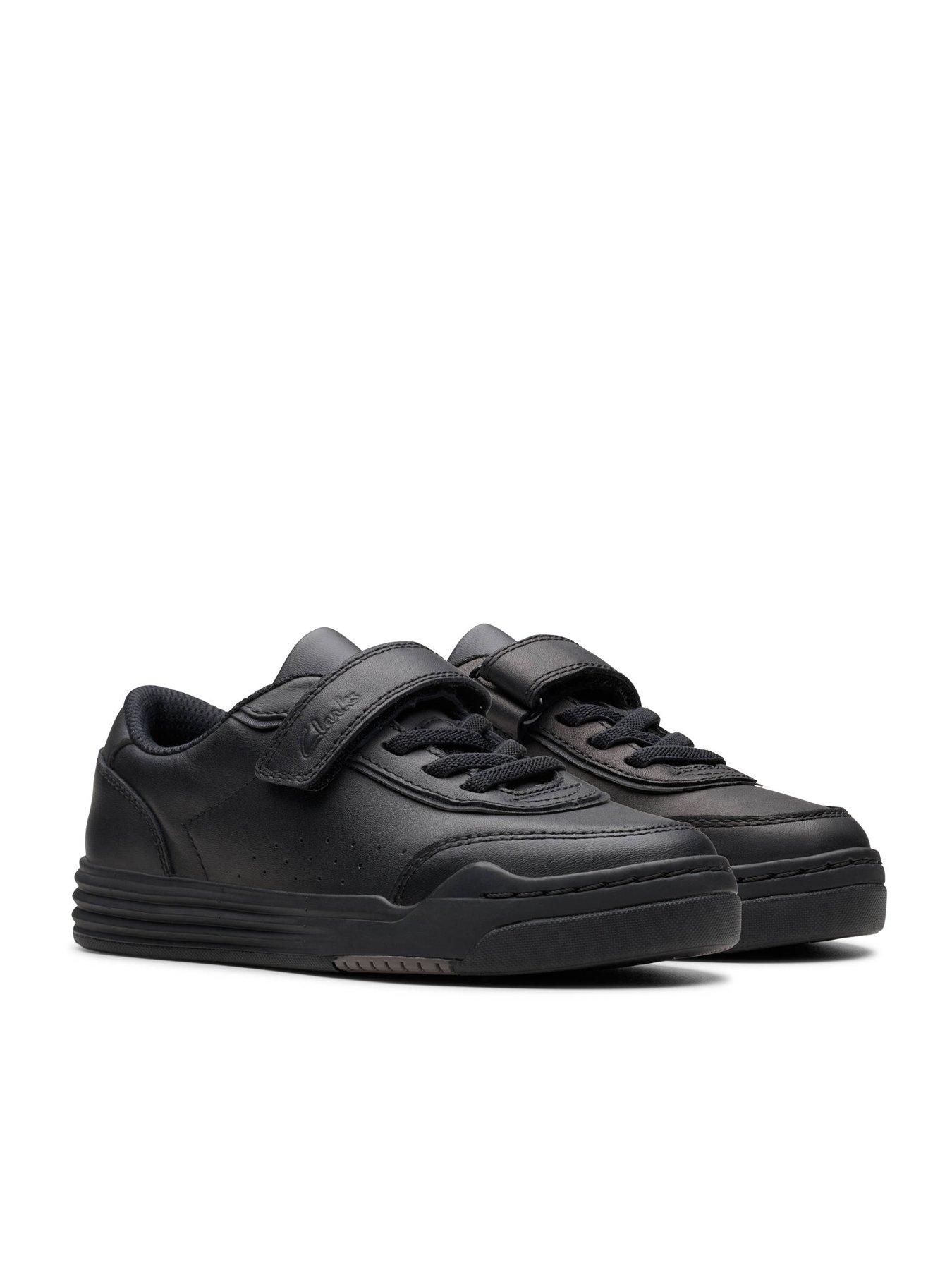 Image 6 of 6 of Clarks Kids Urban Bright Strap And Lace Leather School Shoe