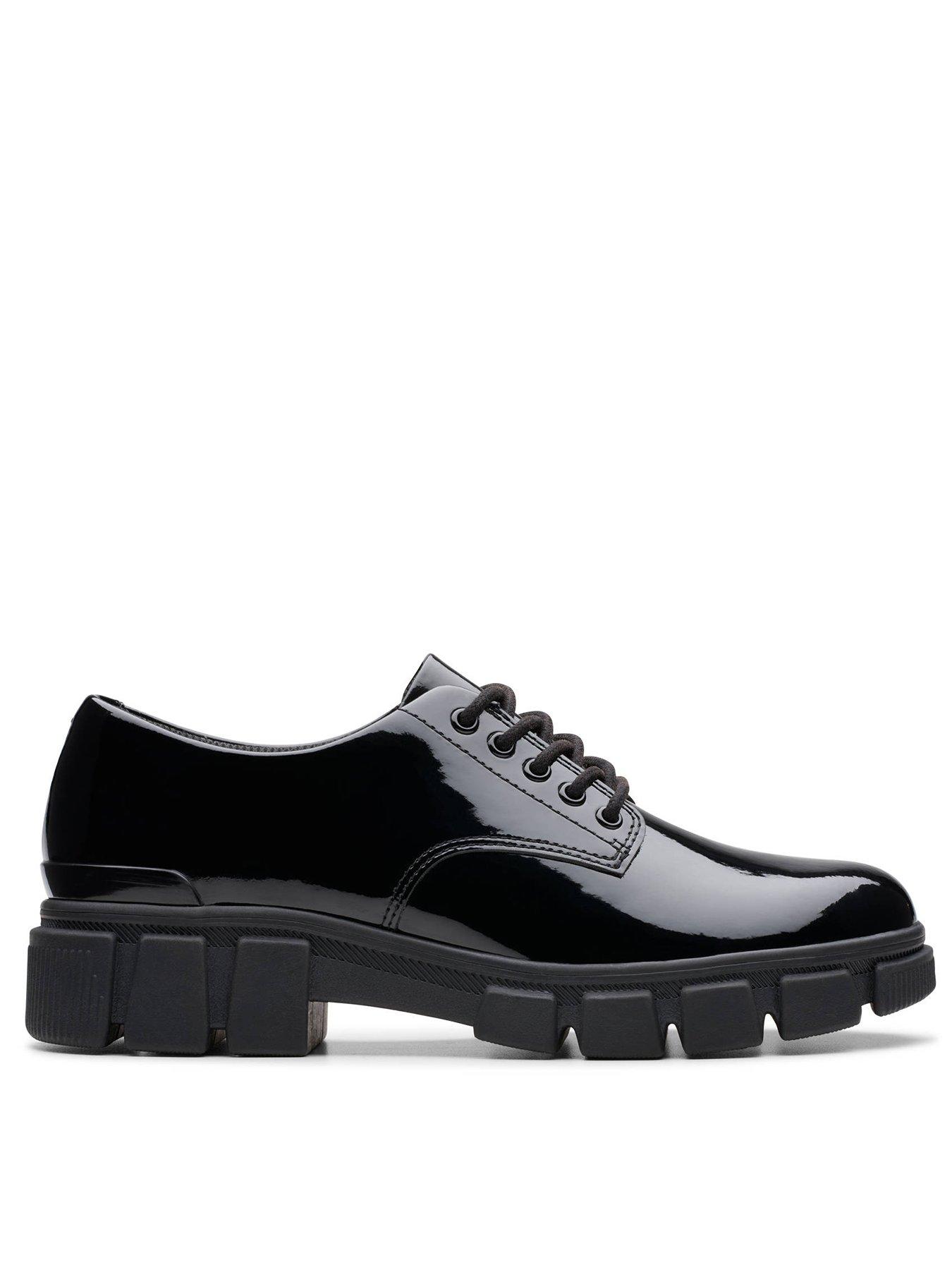 undefined Kids Evyn Lace Patent Leather School Shoe