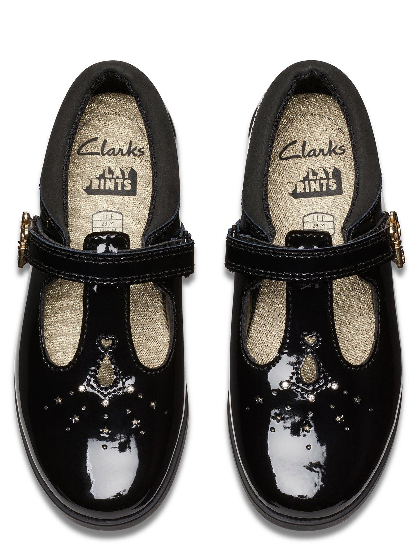 Clarks girls t bar shoes best sale