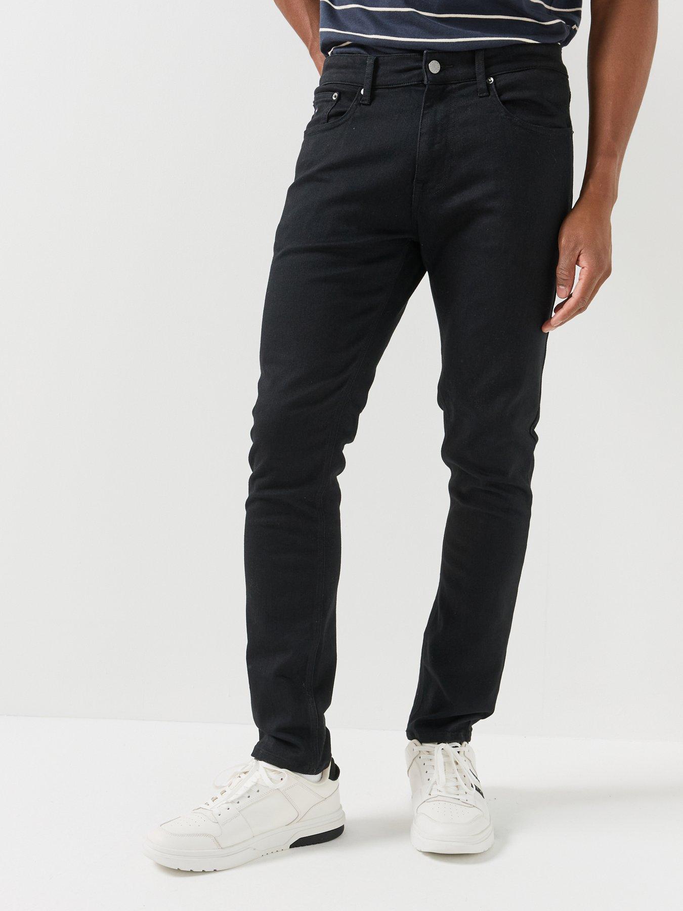 Tommy Jeans Austin Tapered Fit Stretch Jean - Black