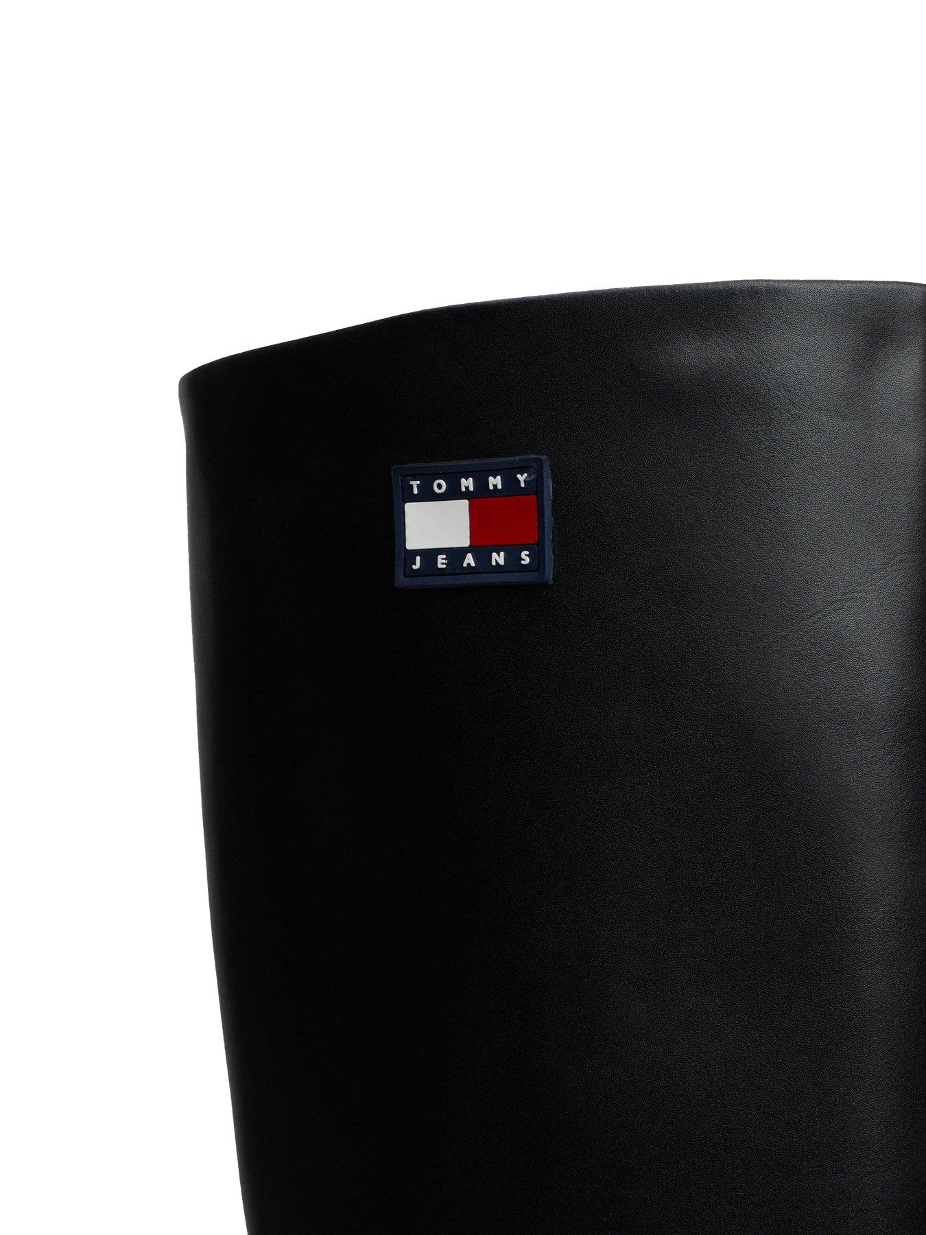 Tommy Jeans Over The Knee Boots Tommy Hilfiger Tommy Jeans Leather