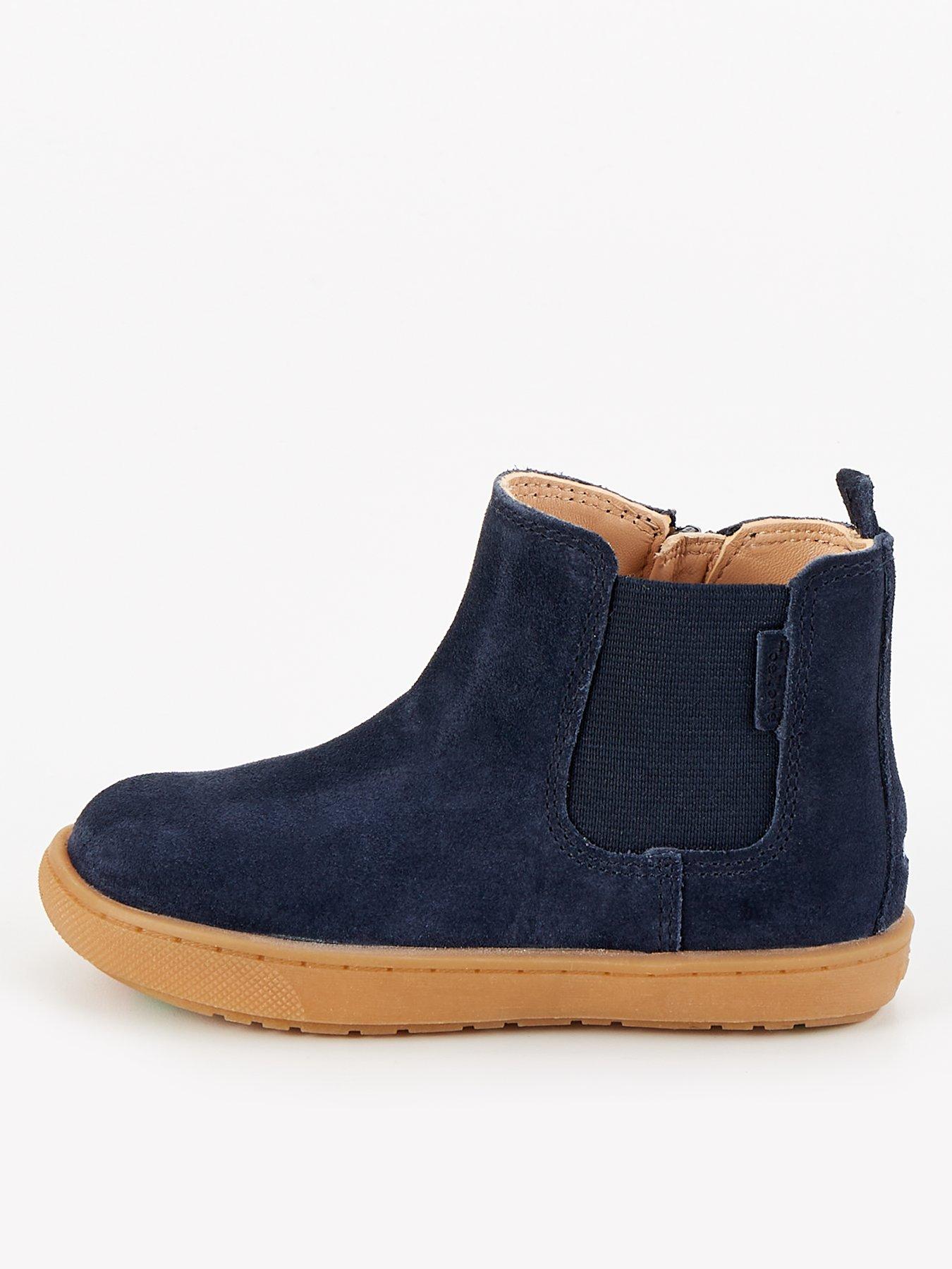 undefined Toezone Boys Pre Walker Real Suede Chelsea Boot - Navy