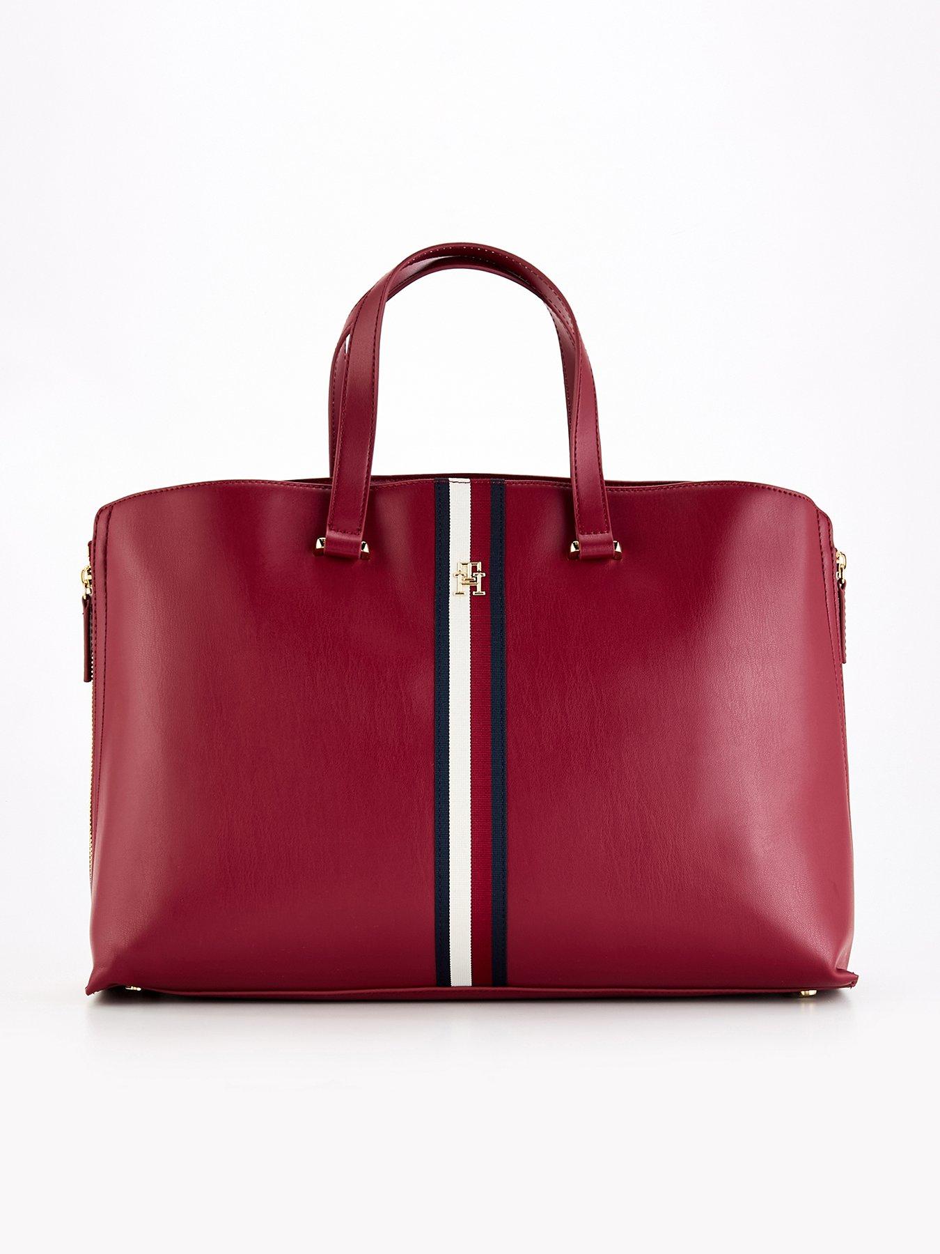 Tommy hilfiger red bag sale