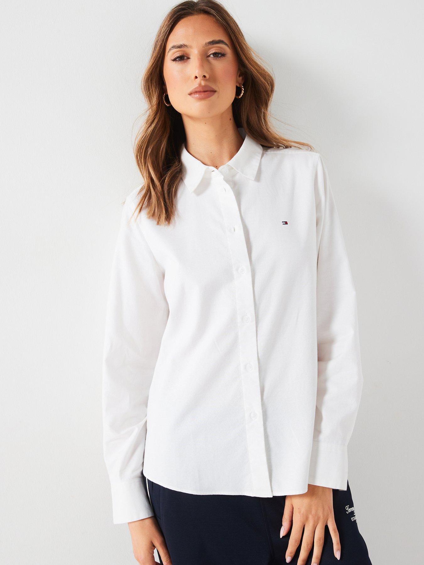 undefined Oxford Cotton Shirt - White