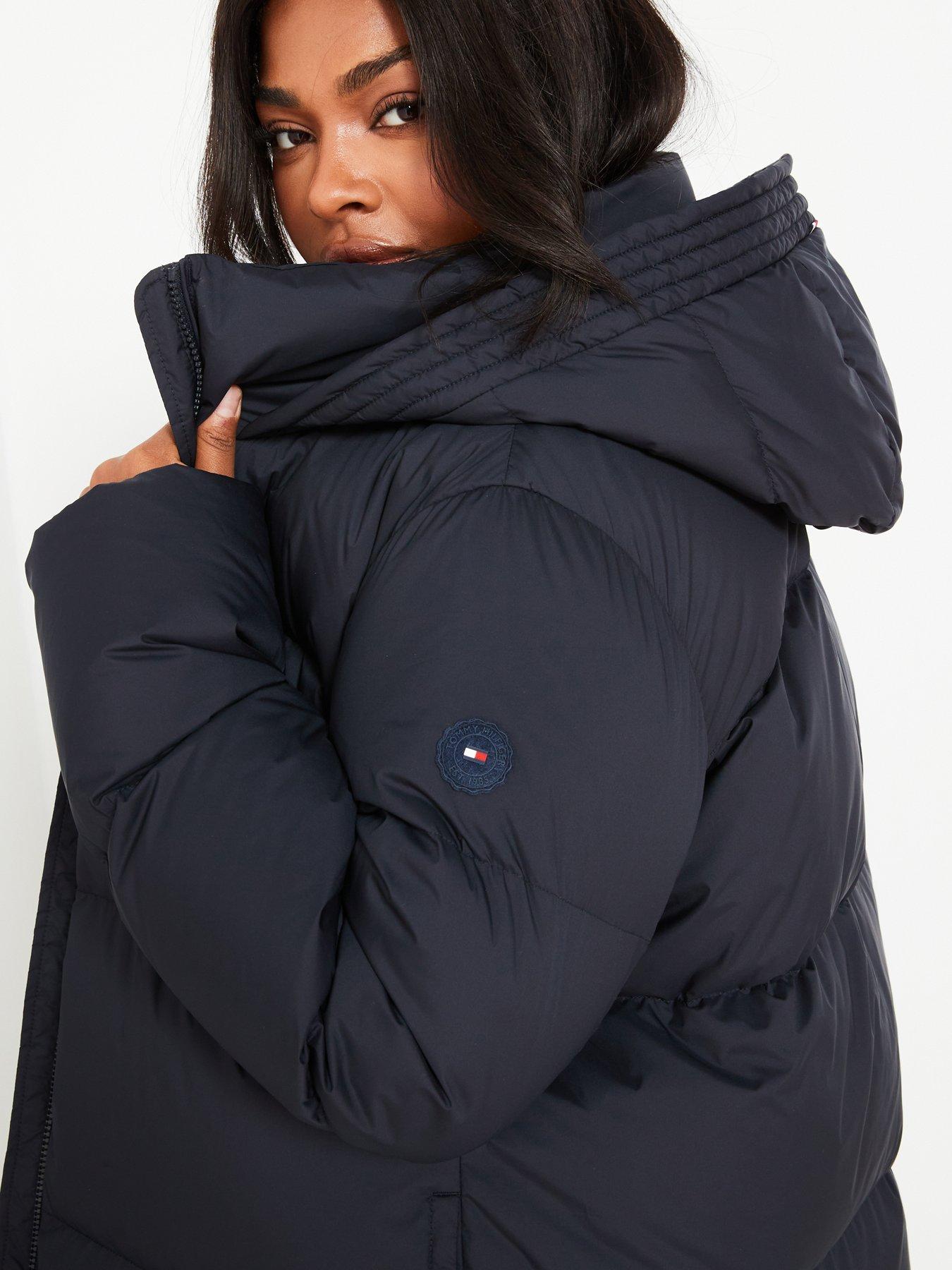 Down Jacket Tommy Hilfiger Womens Coats Tommy Hilfiger Plus Mid