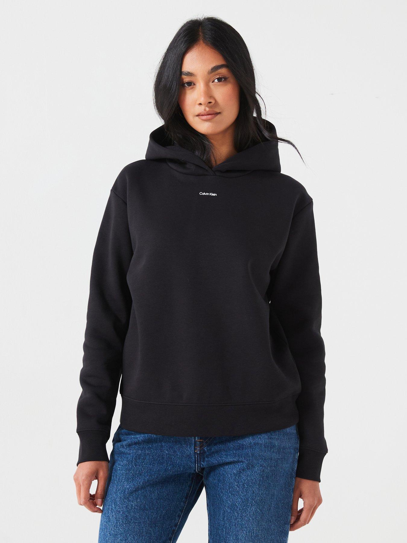 Calvin klein hoodie women's sale sale