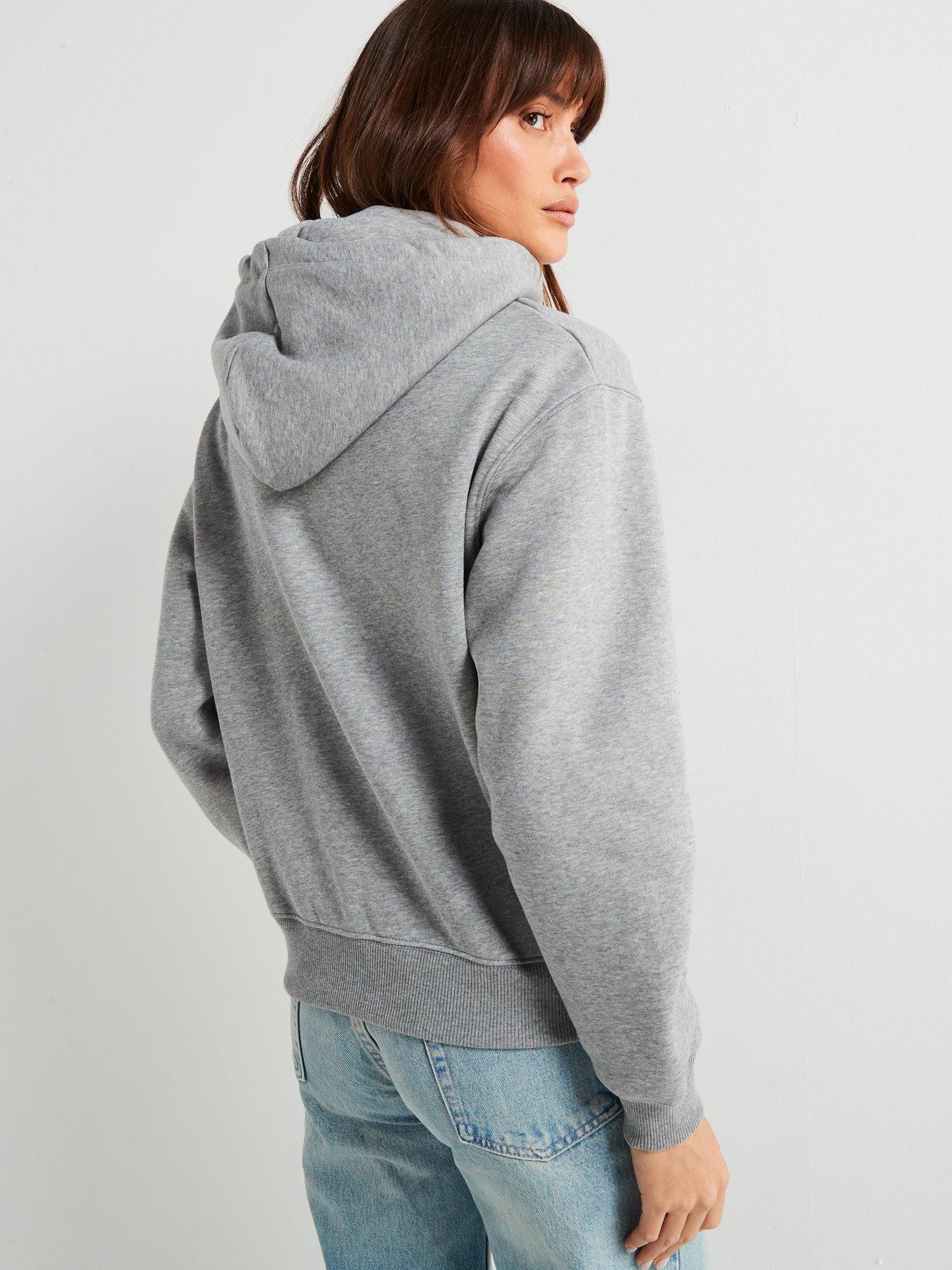 Image 2 of 4 of Tommy Hilfiger Logo Hoodie - Grey