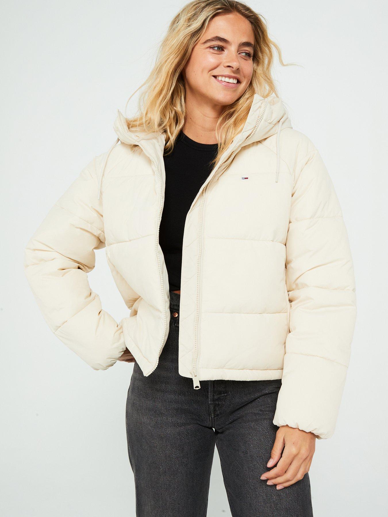 Image 5 of 5 of Tommy Jeans Aspen Padded Jacket - Beige
