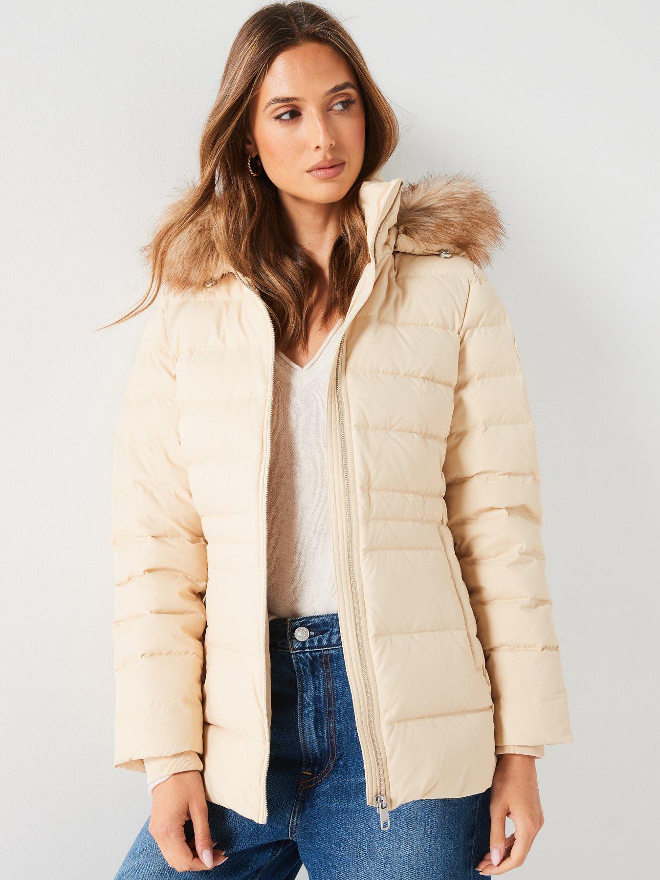 undefined Tyra Padded Jacket - Cream