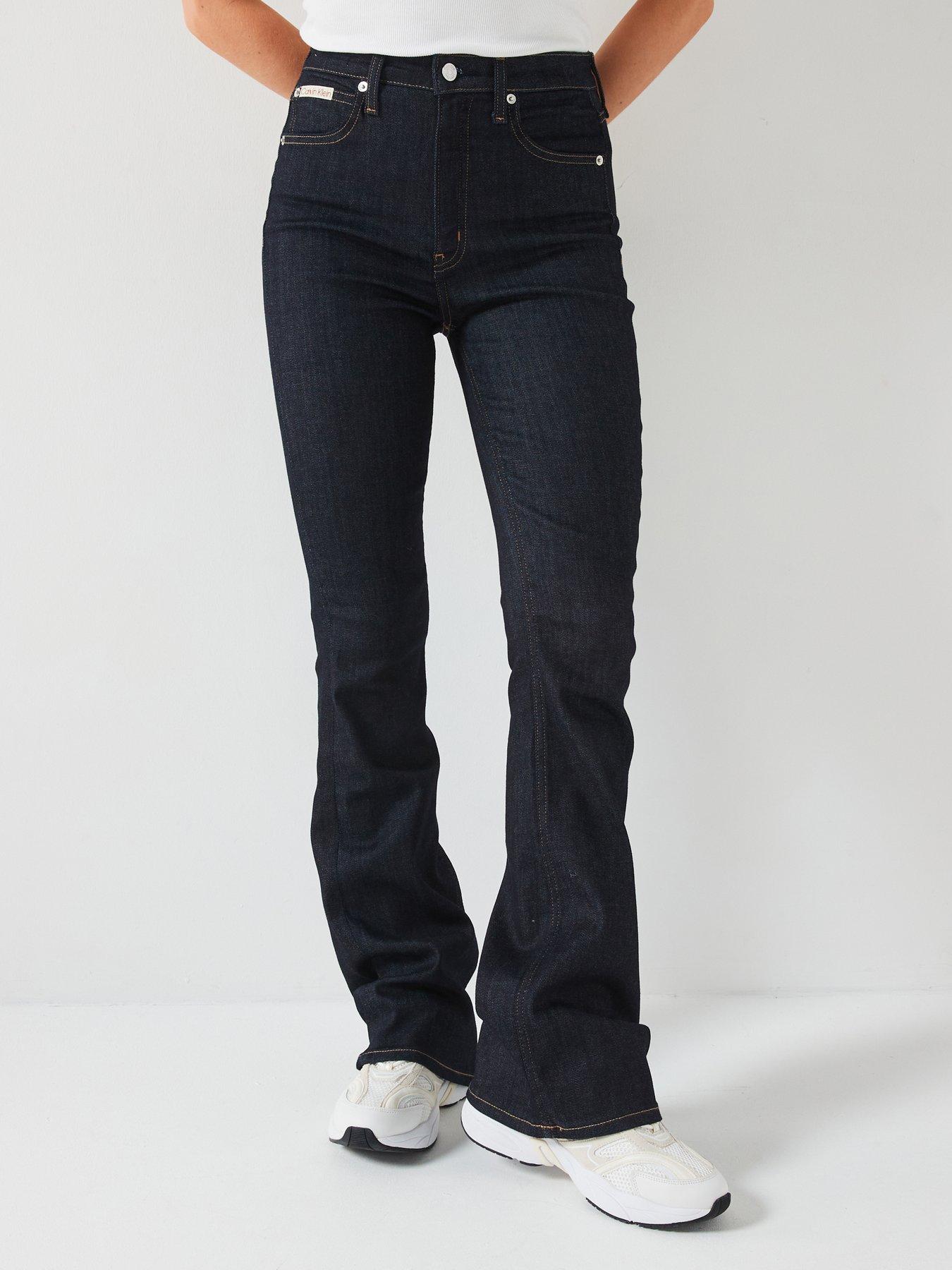 undefined Skinny Bootcut Jean - Dark Blue