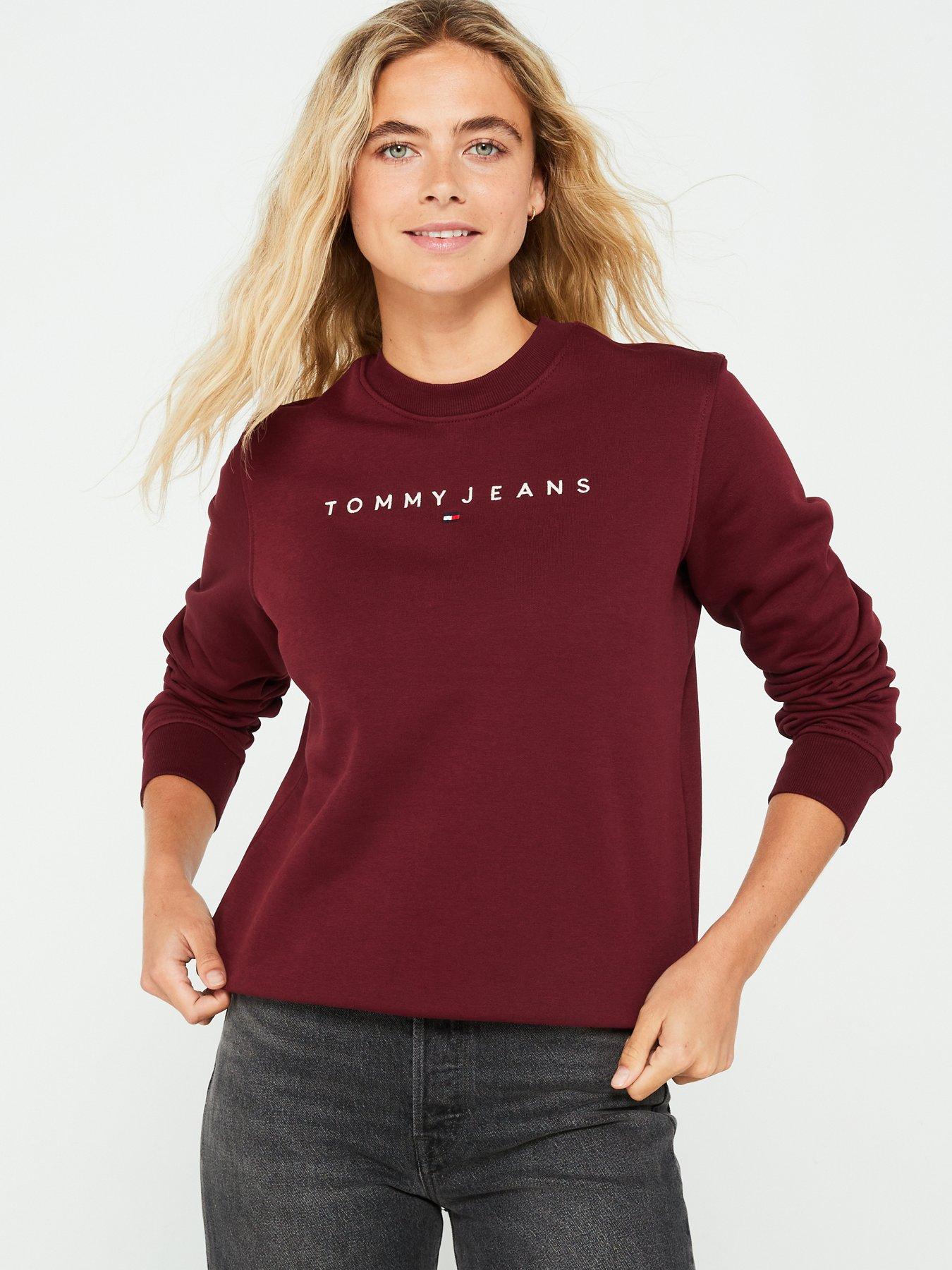 Red logo sweatshirt hotsell