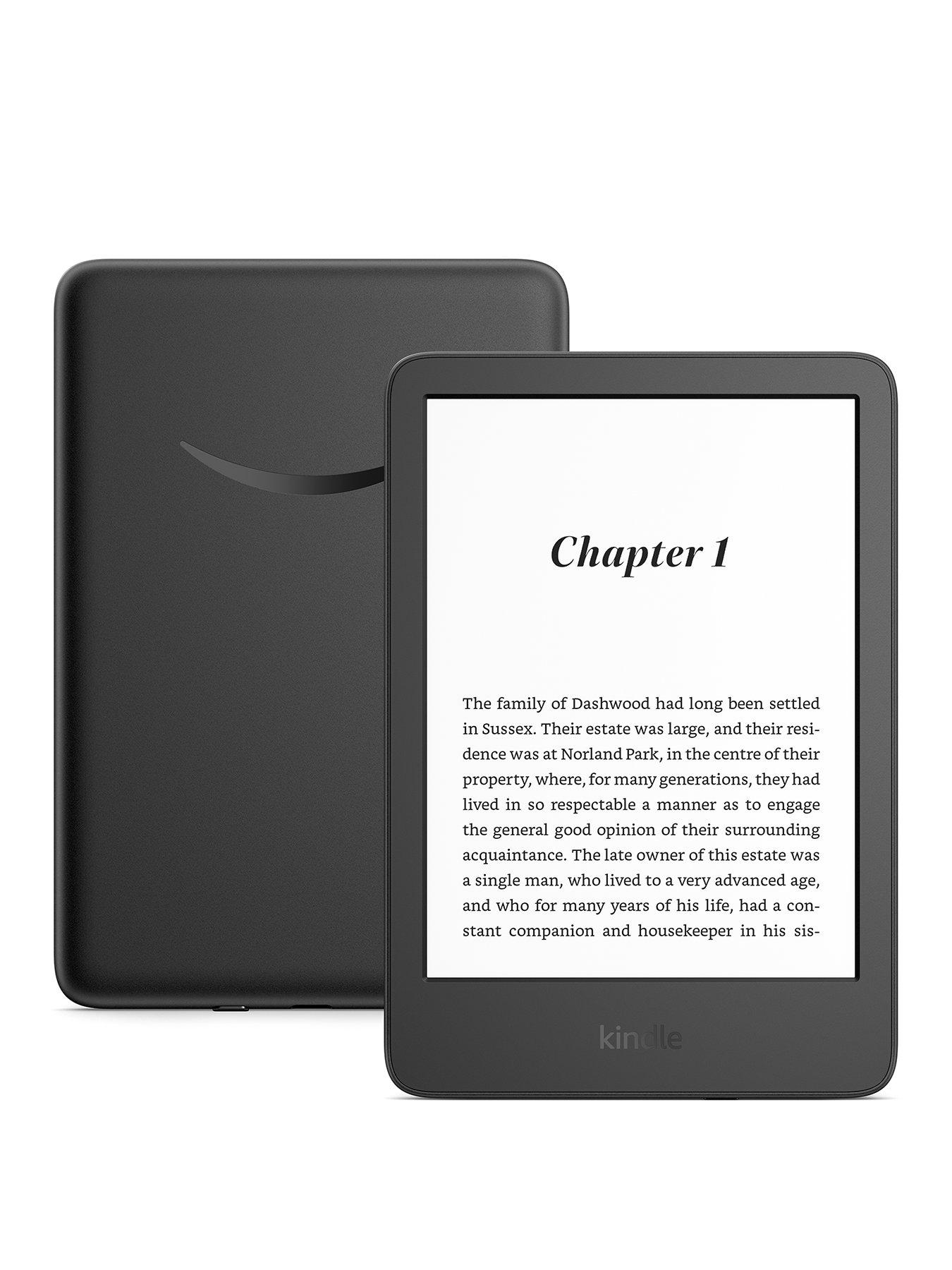 Amazon Kindle eReader (2022) with Ads - Black | Very.co.uk