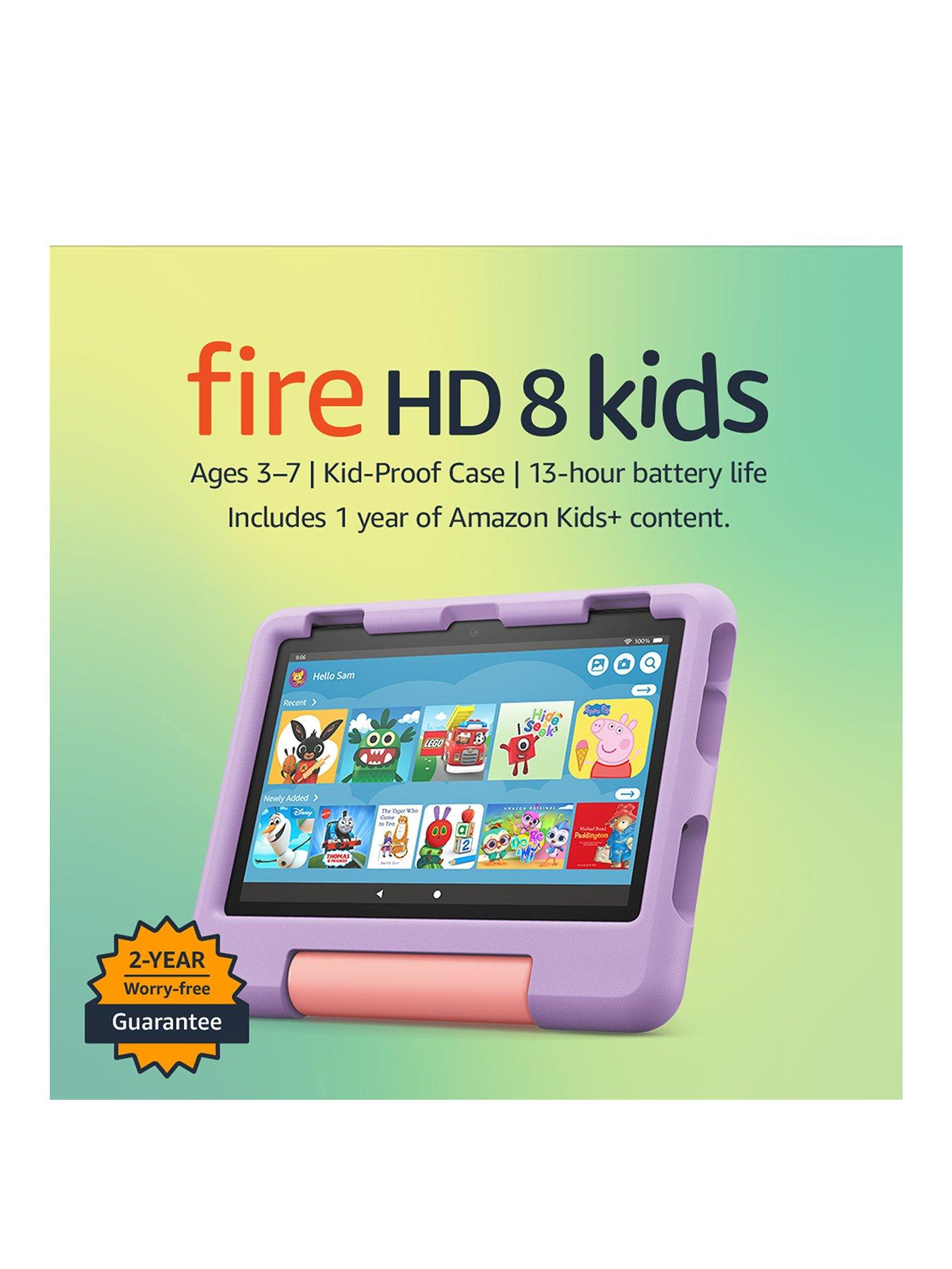 Amazon Fire HD 8 Kids tablet, outlet ages 3-7, A tablet parents can control. Se