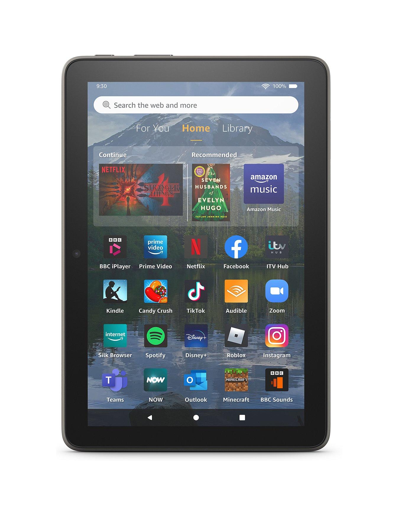 Amazon Fire HD 8 Tablet - 8-inch HD display, 32GB | very.co.uk