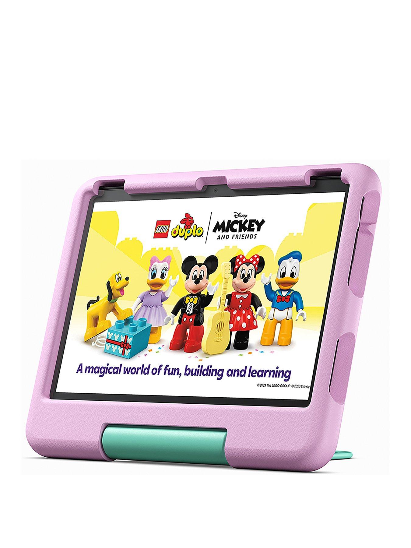 Image 1 of 8 of Amazon Fire HD 10 Kids Tablet (2023 release), 32GB - Blue