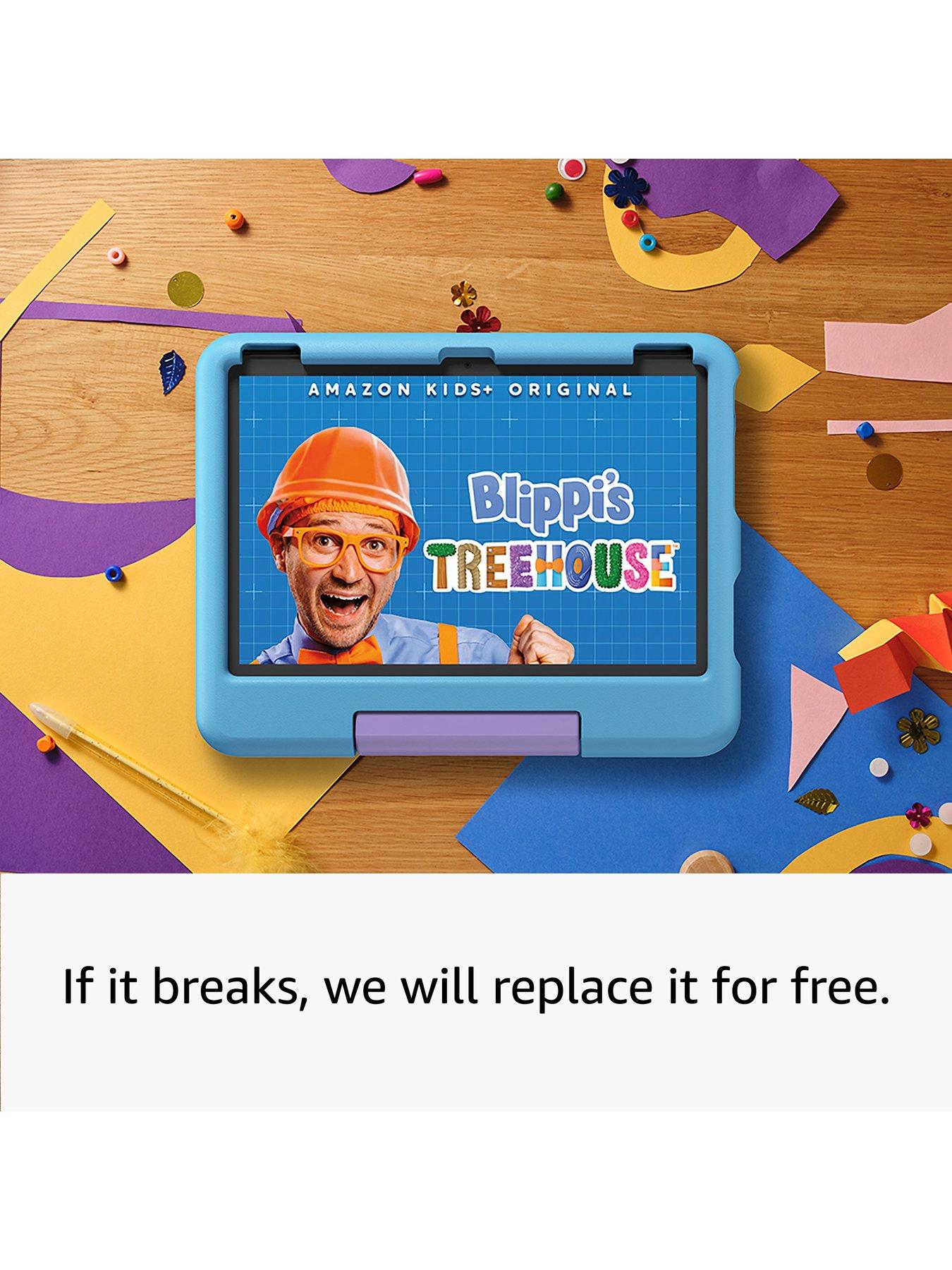 Image 4 of 8 of Amazon Fire HD 10 Kids Tablet (2023 release), 32GB - Blue