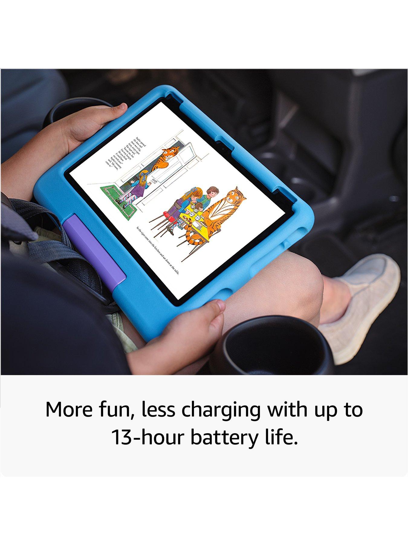 Image 6 of 8 of Amazon Fire HD 10 Kids Tablet (2023 release), 32GB - Blue
