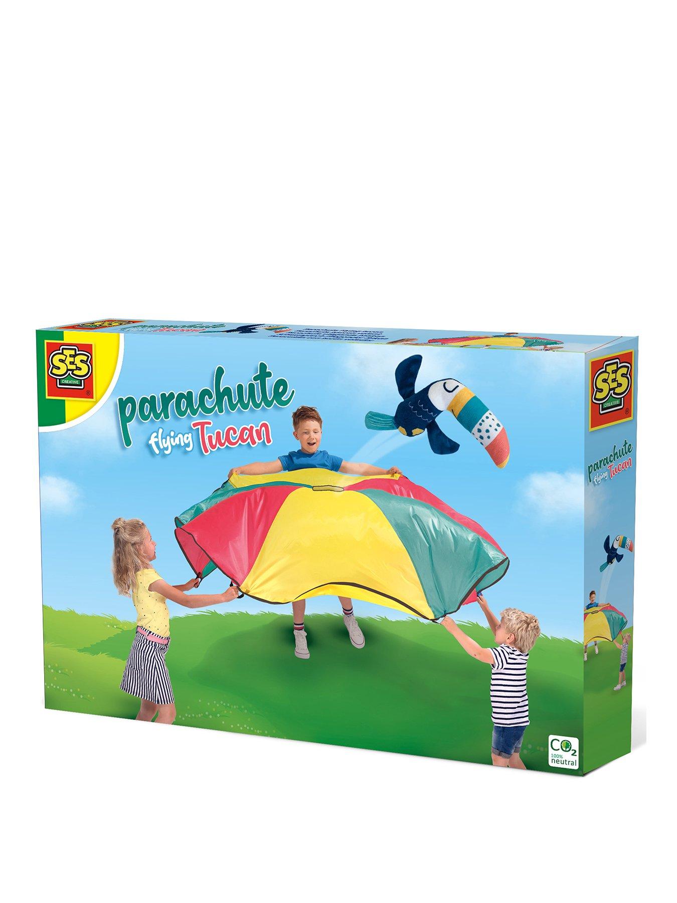 Product photograph of Ses Creative Parachute Flying Tucan from very.co.uk