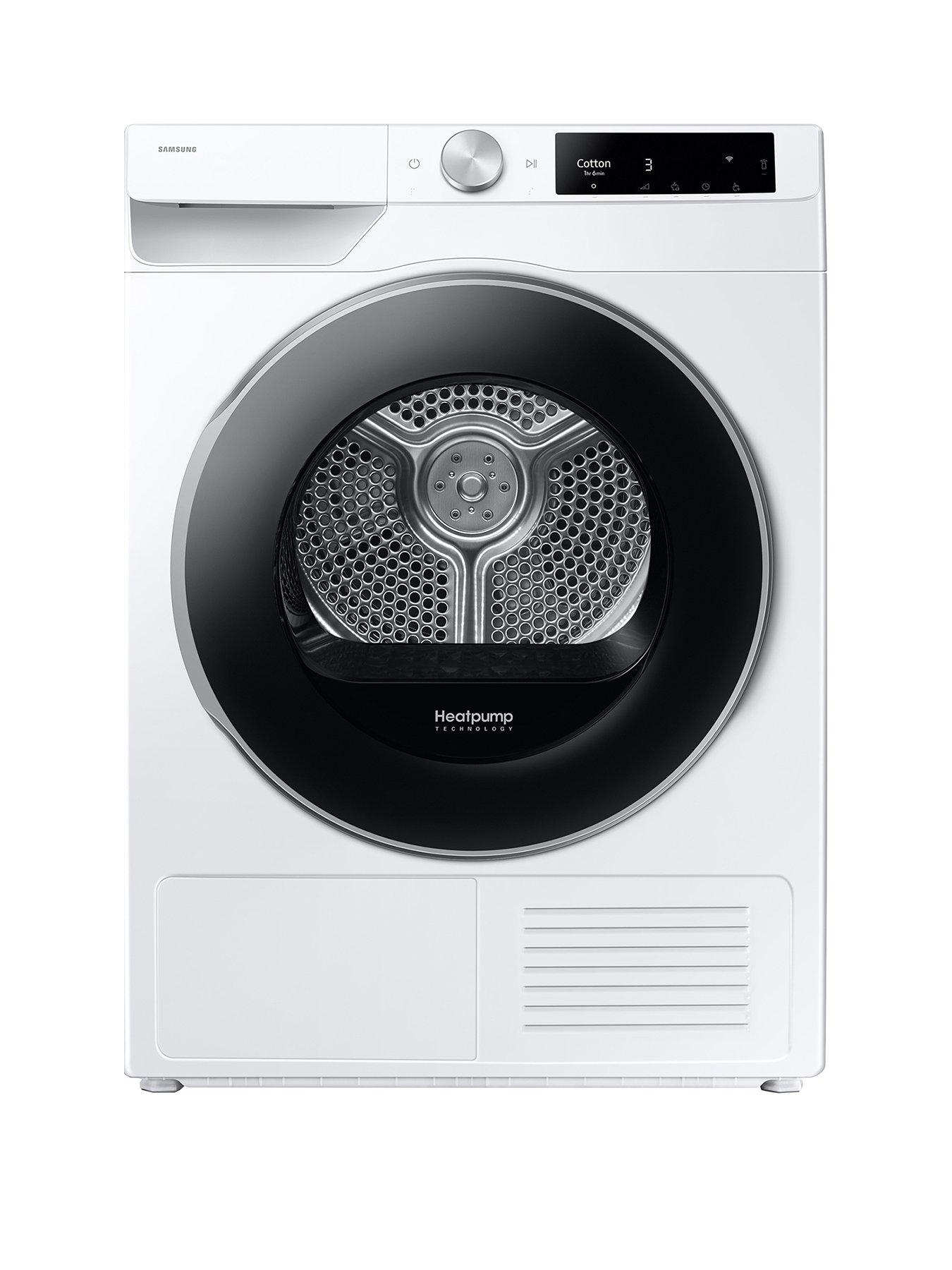 Image 1 of 7 of Samsung Series 7 DV90T6240LE/S1 9kg Load&nbsp;Heat Pump Tumble Dryer with&nbsp;with OptimalDry