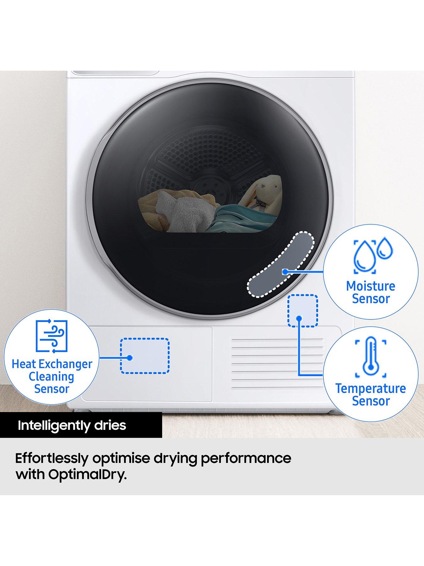 Image 5 of 7 of Samsung Series 7 DV90T6240LE/S1 9kg Load&nbsp;Heat Pump Tumble Dryer with&nbsp;with OptimalDry