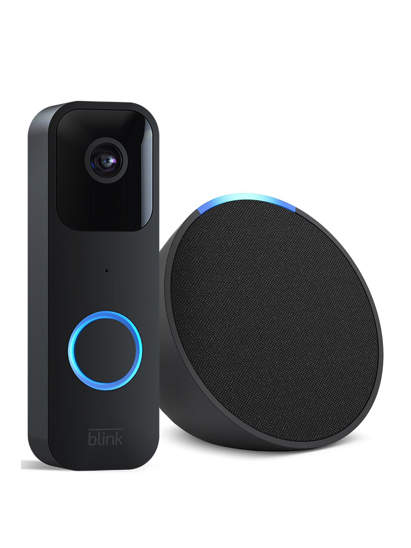 undefined Video Doorbell + Echo Pop (Black)