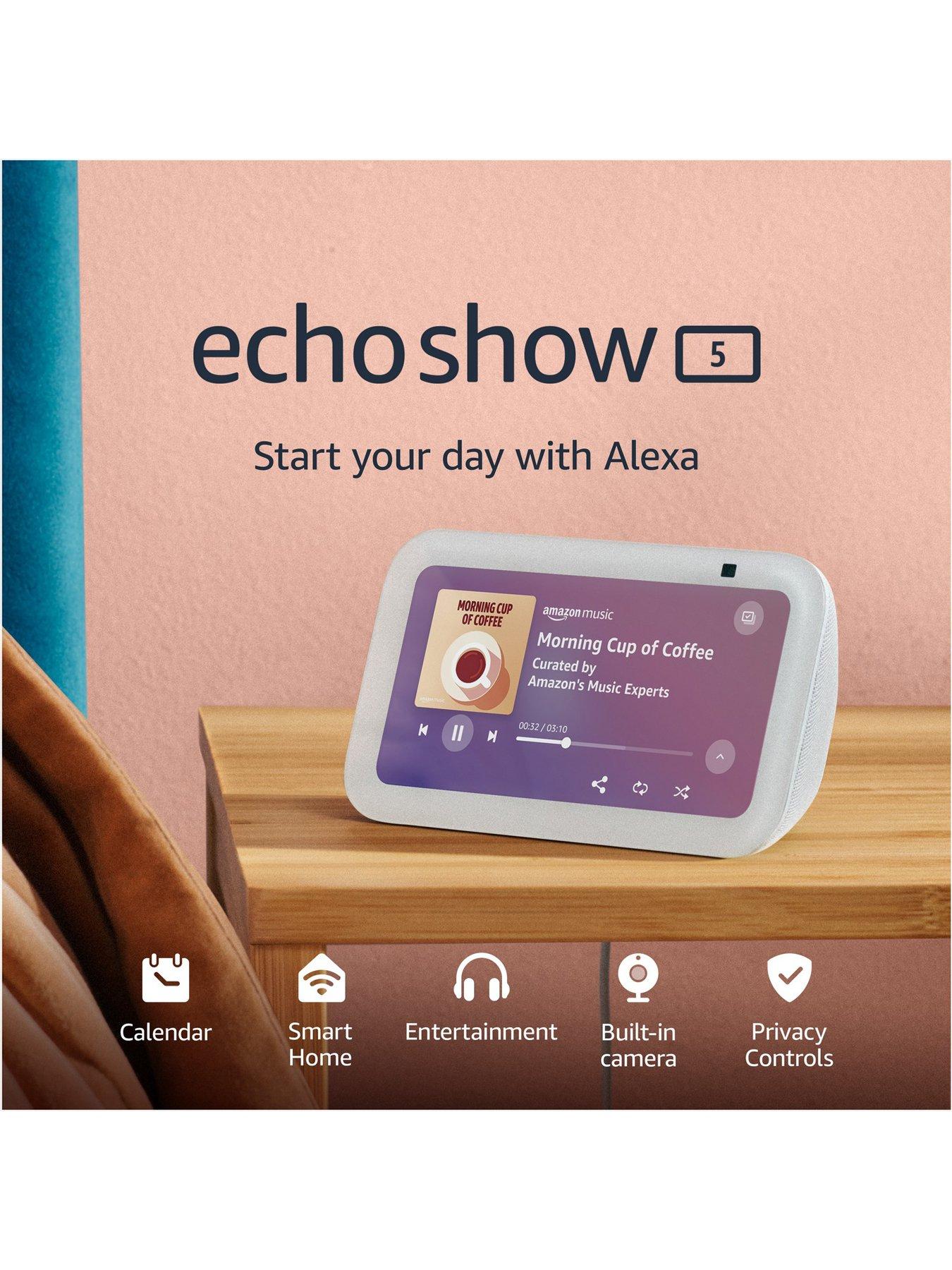 Amazon Echo Show 5 (3rd Generation) Smart Speaker - 2 pack | Very