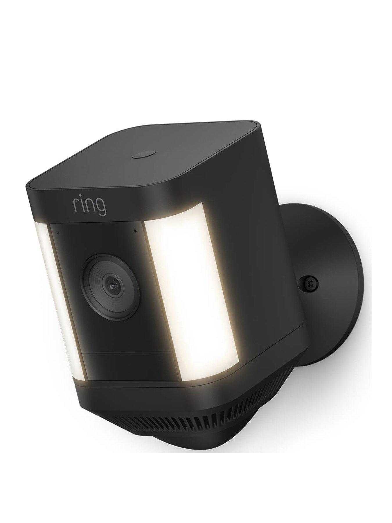 RING Spotlight Camera Plus Smart Security Camera - Battery, White