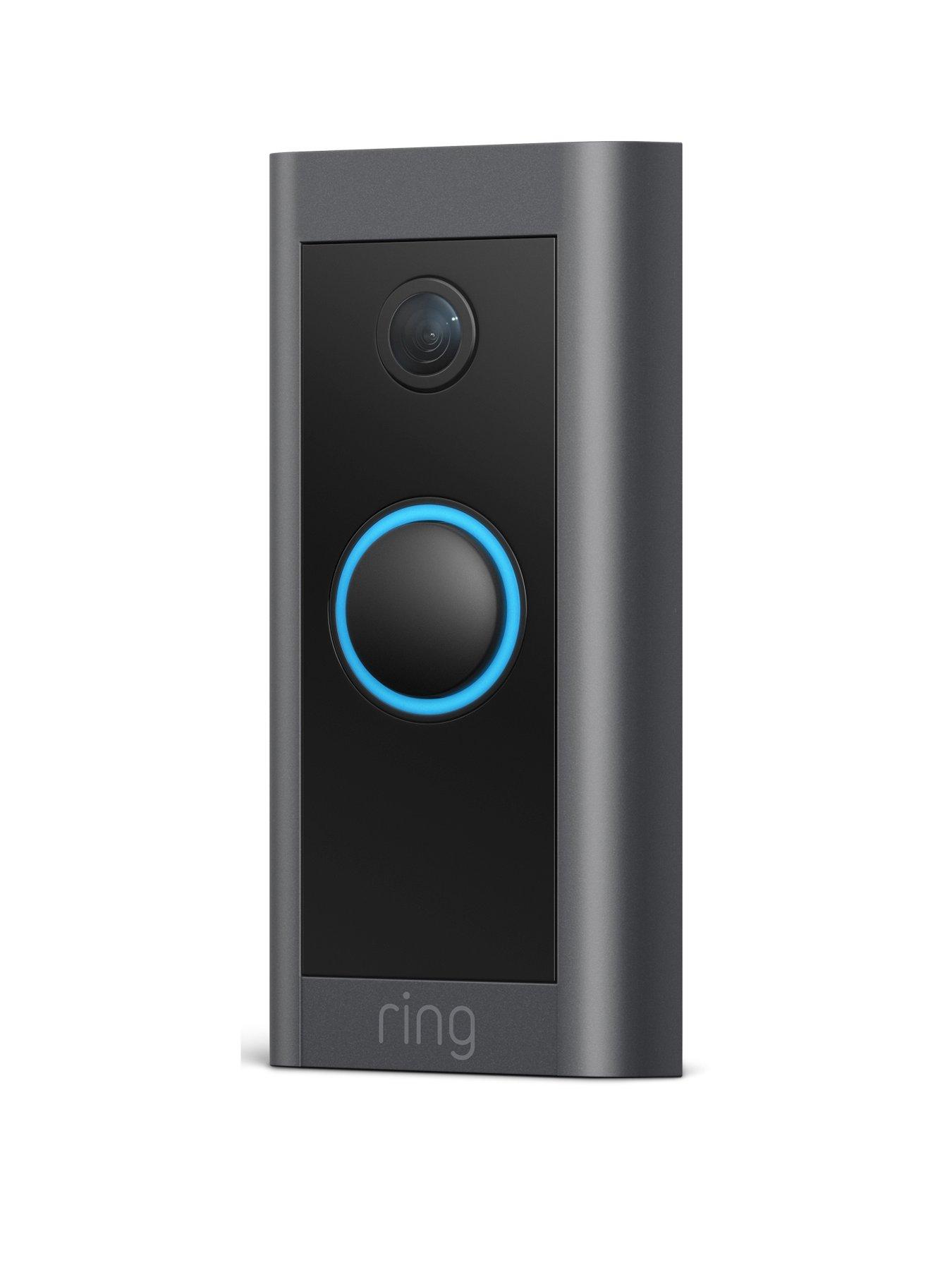 undefined Video Doorbell Wired - Black