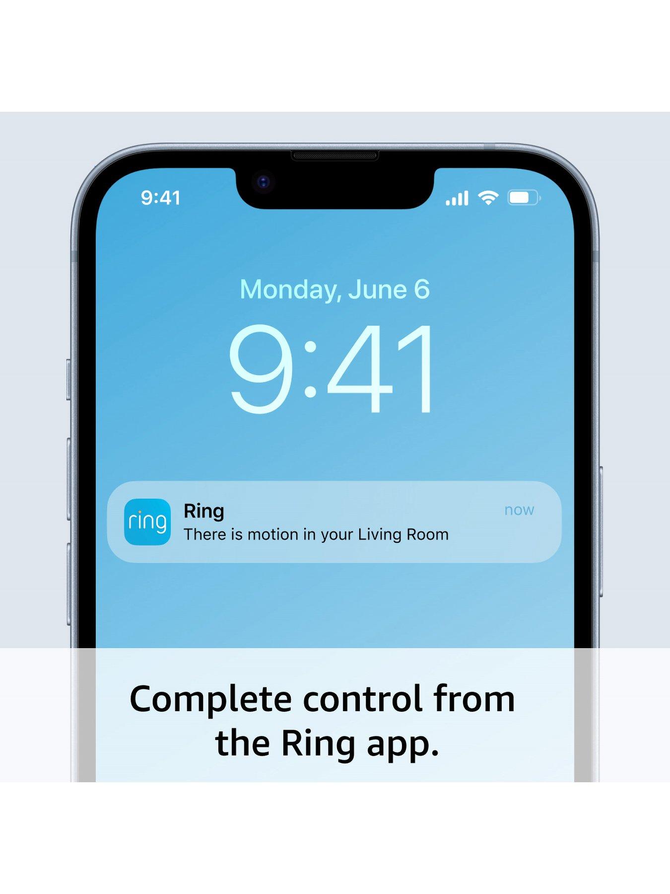 Image 6 of 8 of RING Indoor Camera (2nd gen) Smart Camera - 2 Pack, Black