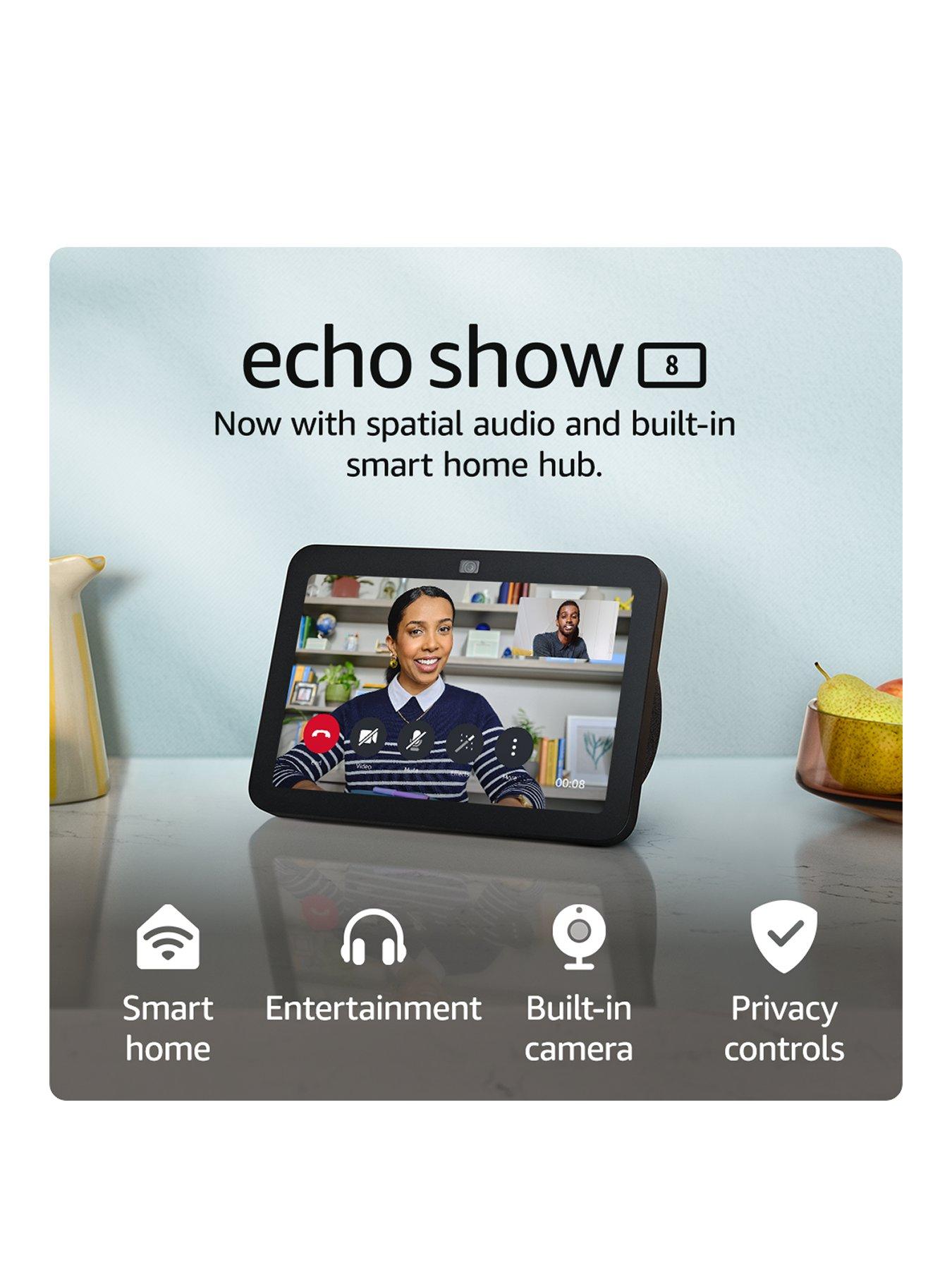 Image 2 of 7 of Amazon Amazon Echo Show 8 (3rd Generation) Smart Speaker - Charcoal