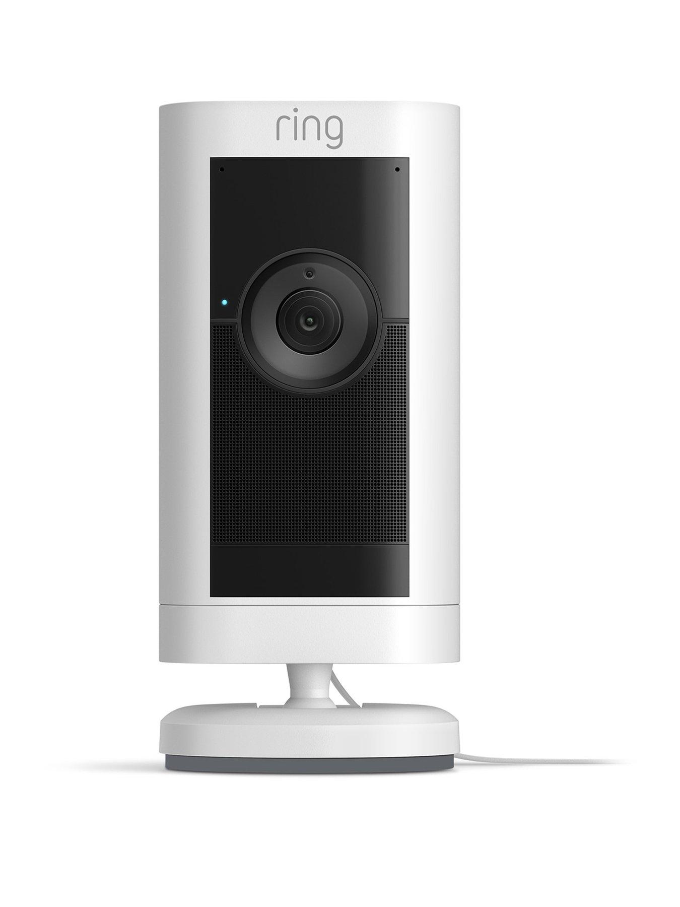 undefined Ring Stick Up Cam Pro Plug In Smart Camera (UK) - White