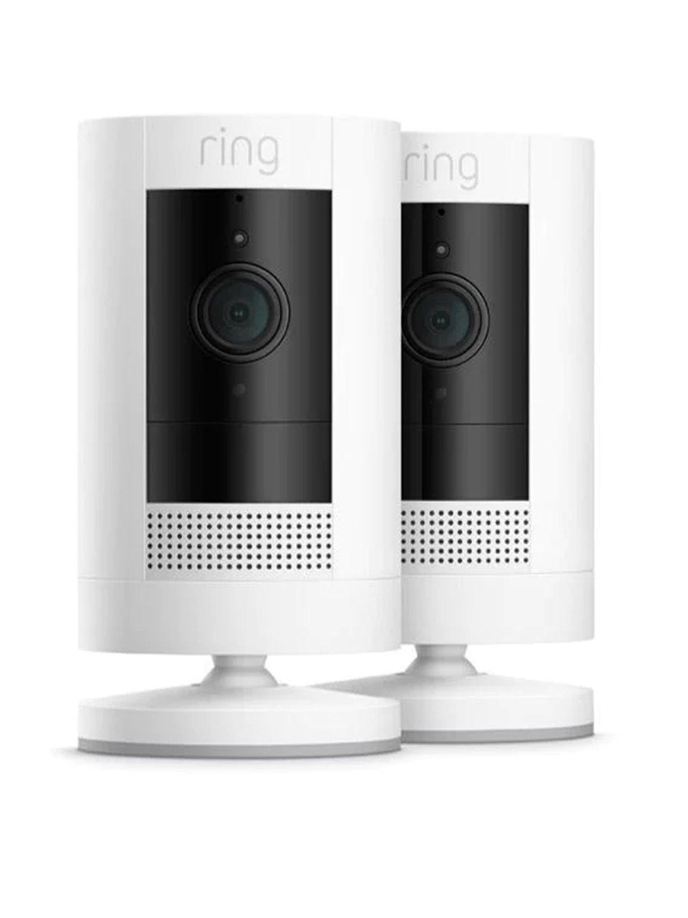 undefined Ring Stick Up Cam Battery (Gen 3) Smart Camera - 2 Pack, Black