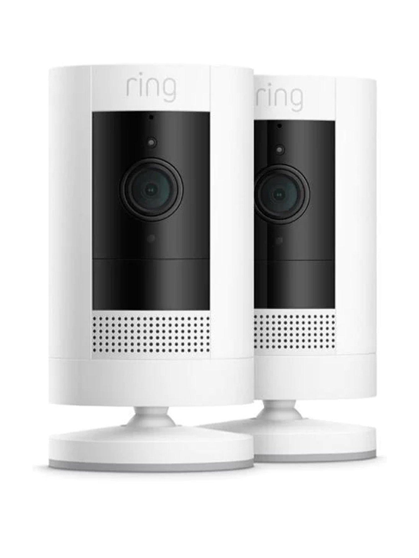 RING Stick Up Cam Battery (Gen 3) Smart Camera - 2 Pack, White | Very