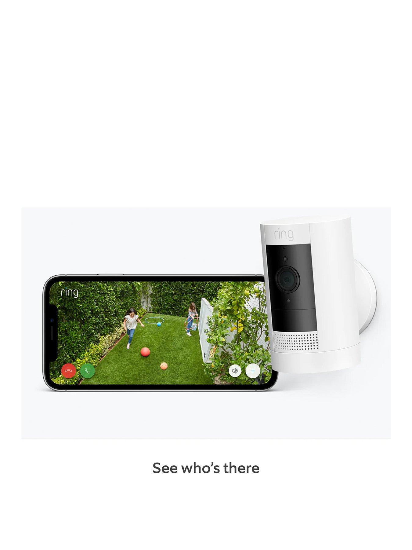 RING Stick Up Cam Battery (Gen 3) Smart Camera - 2 Pack, White | Very