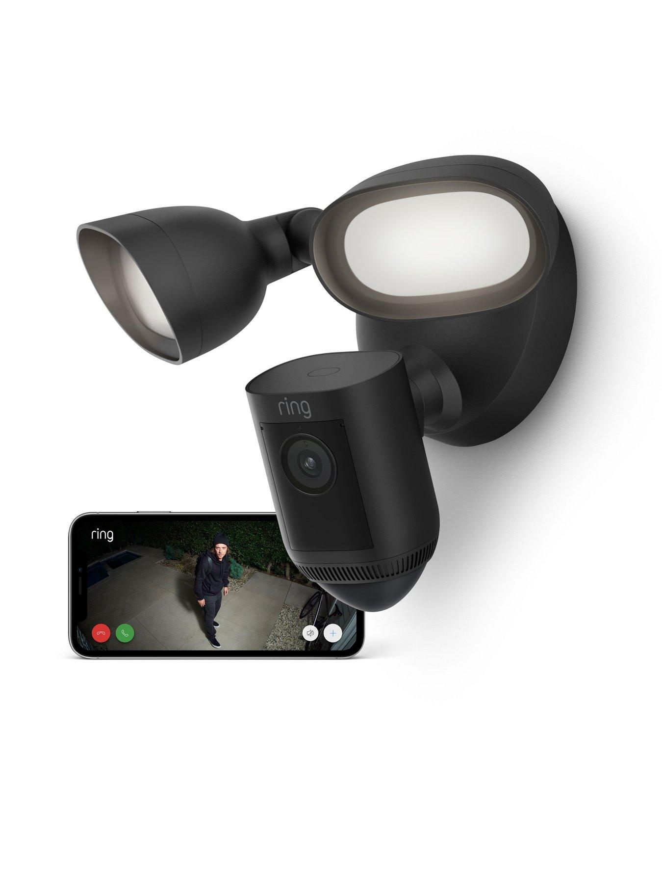 RING Floodlight Cam Wired Pro 2024 Black EU Very