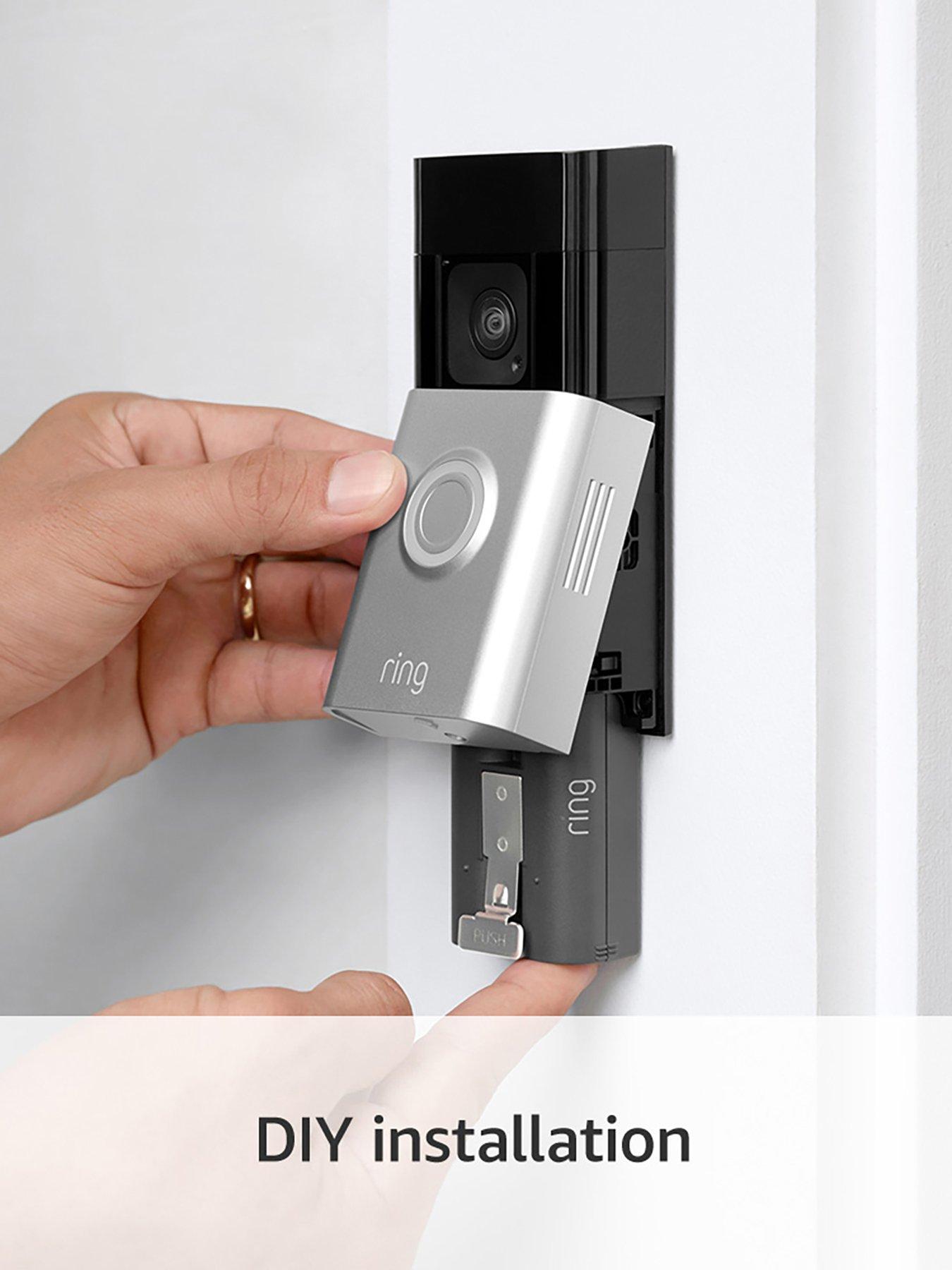 RING Battery Video Doorbell Plus Silver Very