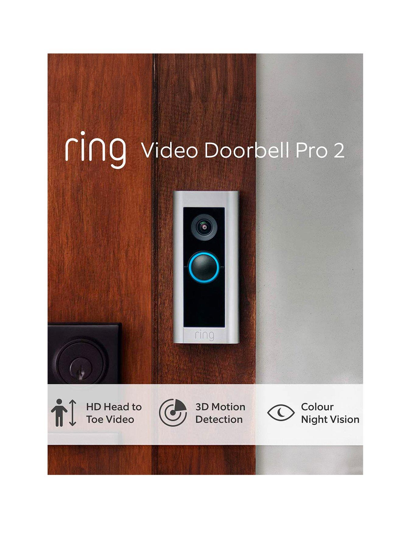 RING Video Doorbell Pro 2 Hardwired | Very.co.uk