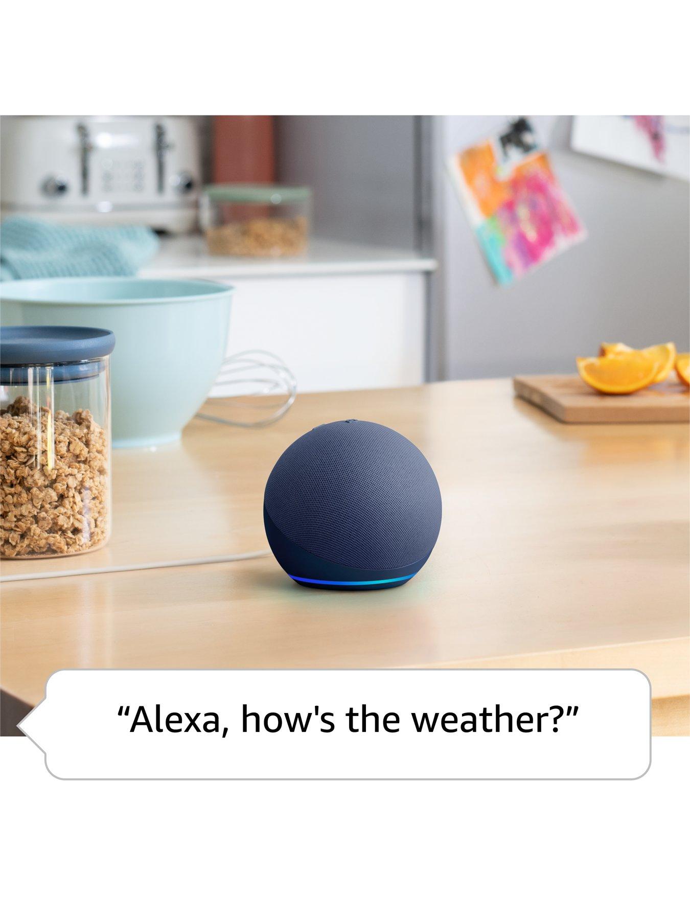 Image 6 of 7 of Amazon Echo Dot (5th Generation) Smart Speaker - White