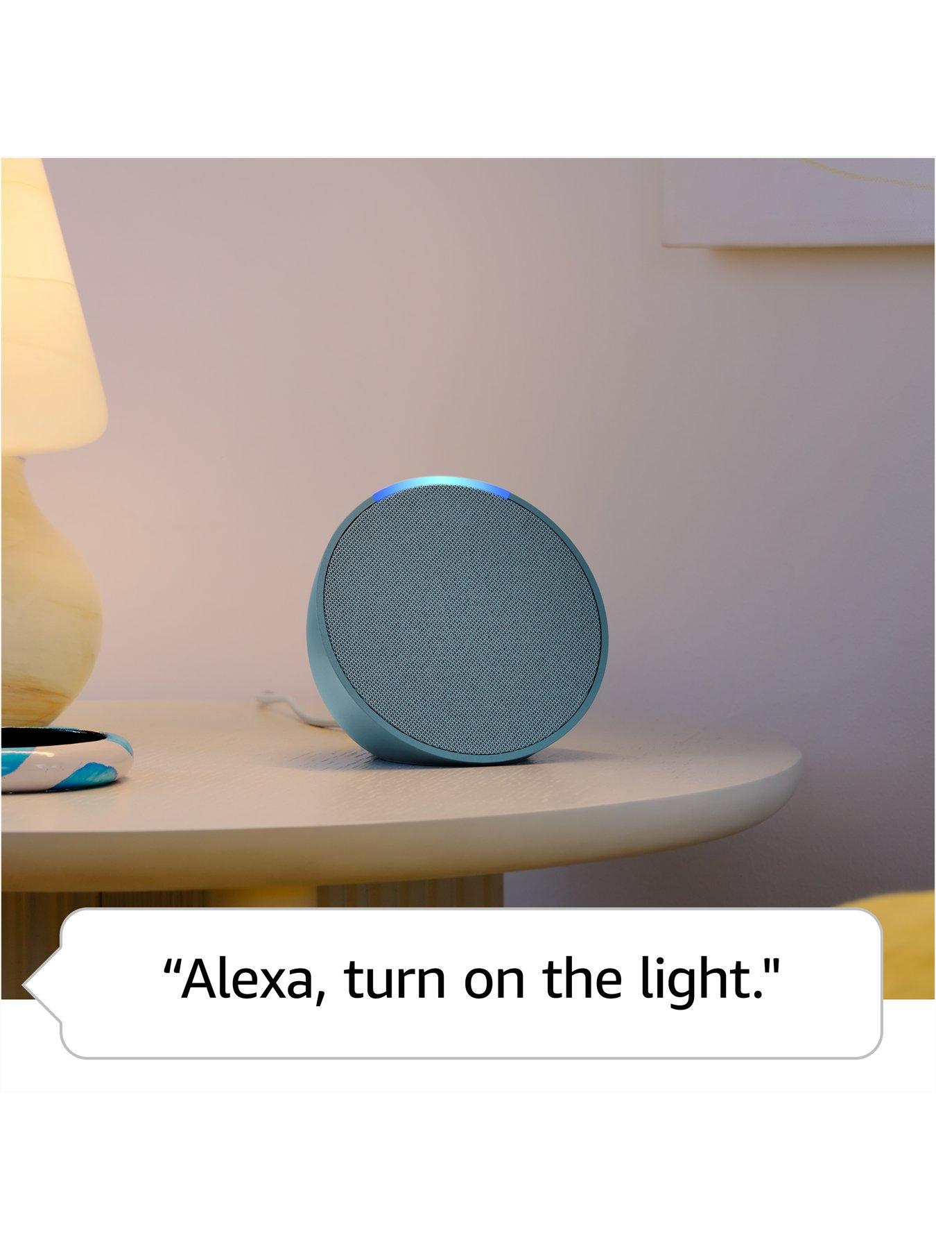Image 4 of 7 of Amazon Amazon Echo Pop Smart Speaker - White