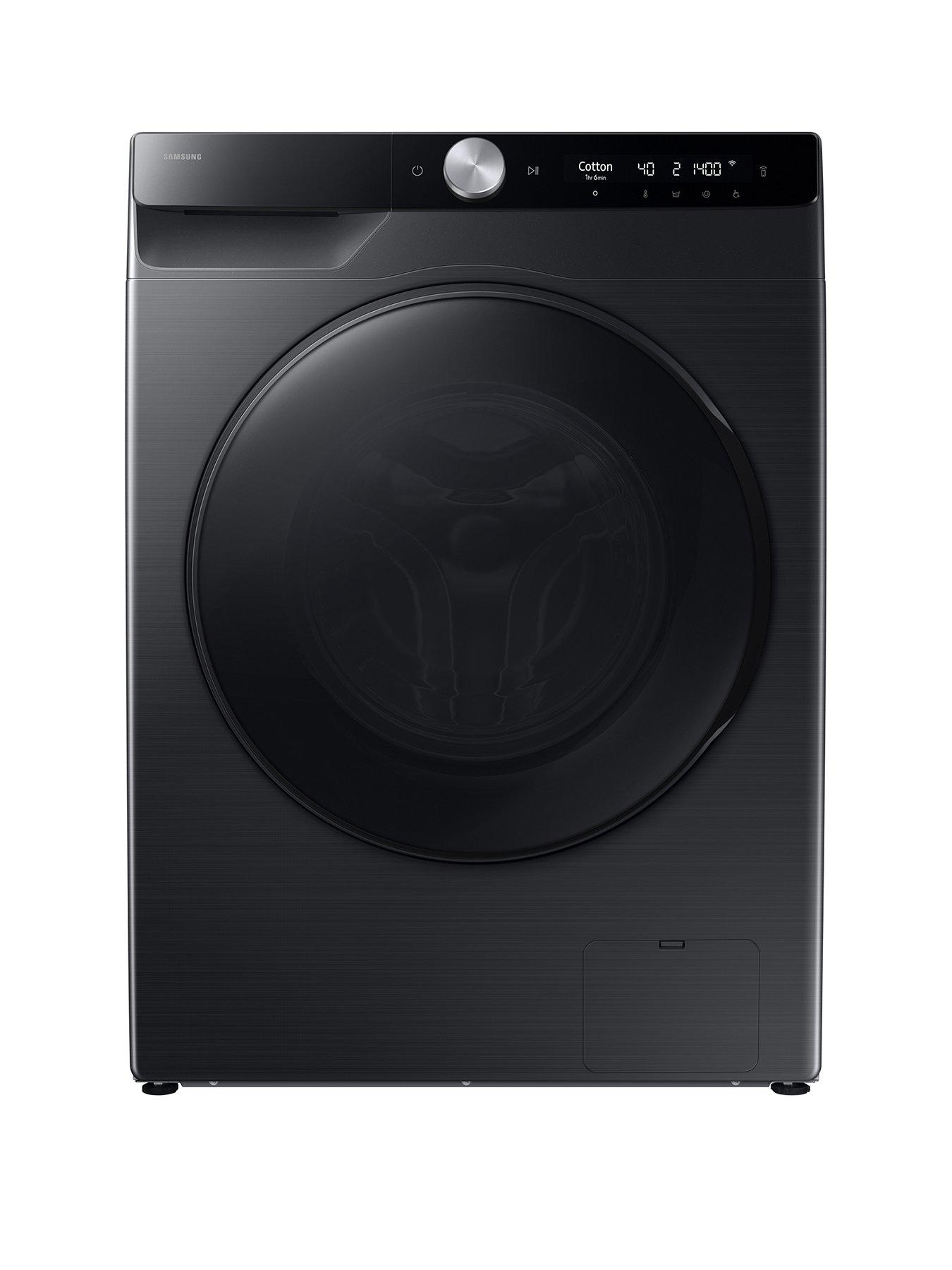 Samsung Series 6 WD90DG6B85BBU1 9kg Wash, 6kg Dry, 1400 Spin Washer Dryer with ecobubble™ Technology - Black