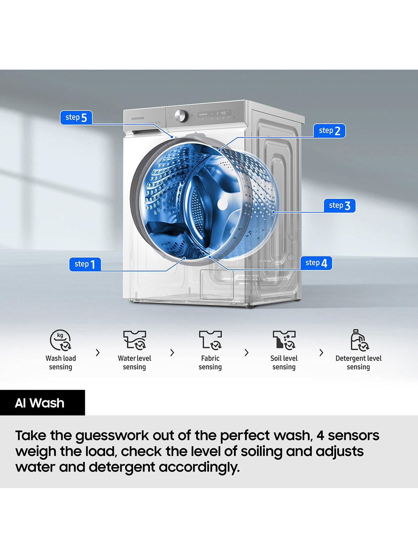 Image 3 of 8 of Samsung Series 5 WD11DG5B15BBEU 11kg Wash, 6kg Dry, 1400 Spin&nbsp;Washer Dryer