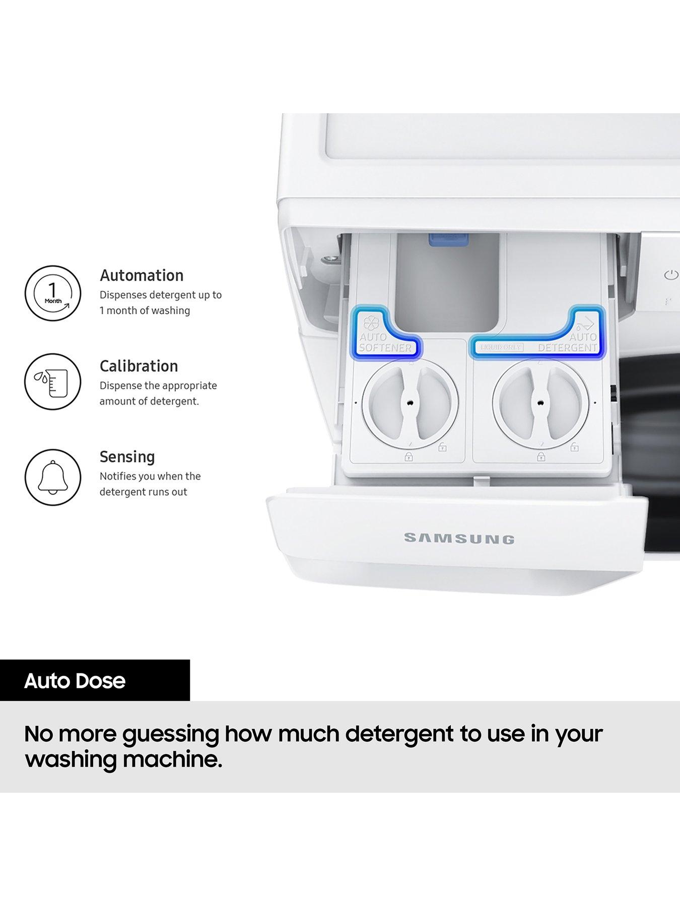 Image 6 of 8 of Samsung Series 6 AI Energy WW90DG6U85LEU1 9kg Load, 1400 Spin Washing Machine with Auto Dose - White