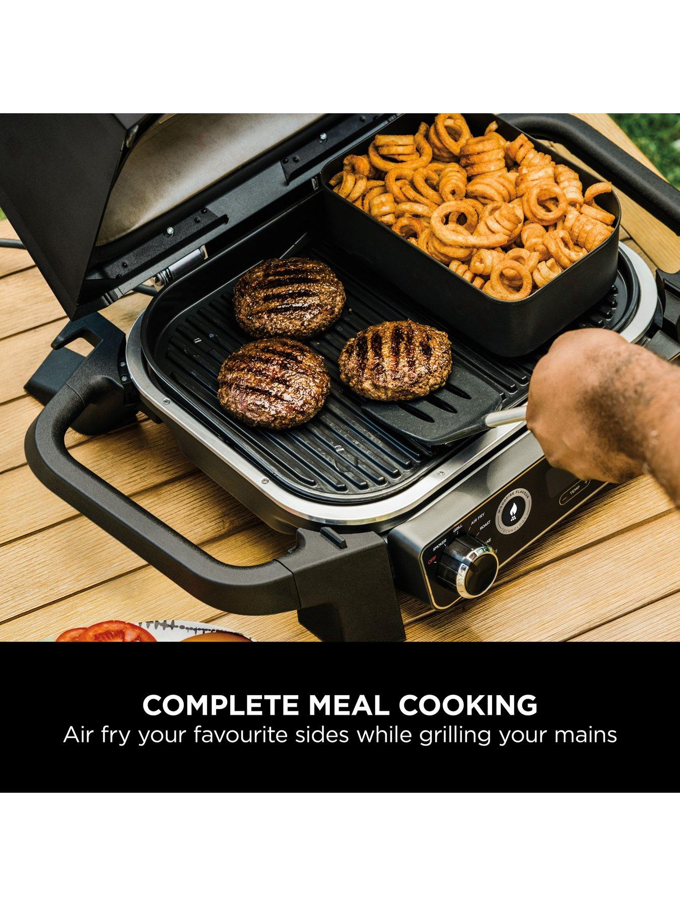 Image 2 of 5 of NINJA Woodfire Electric BBQ Grill Combo Crisper Basket