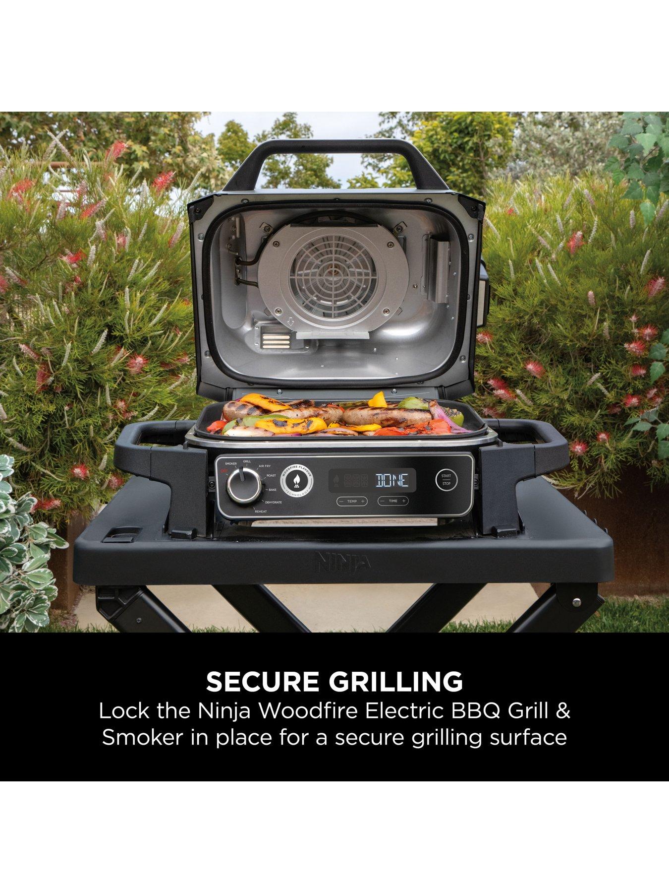 Ninja Woodfire Pro Connect XL Elektrische BBQ Grill & Smoker met App