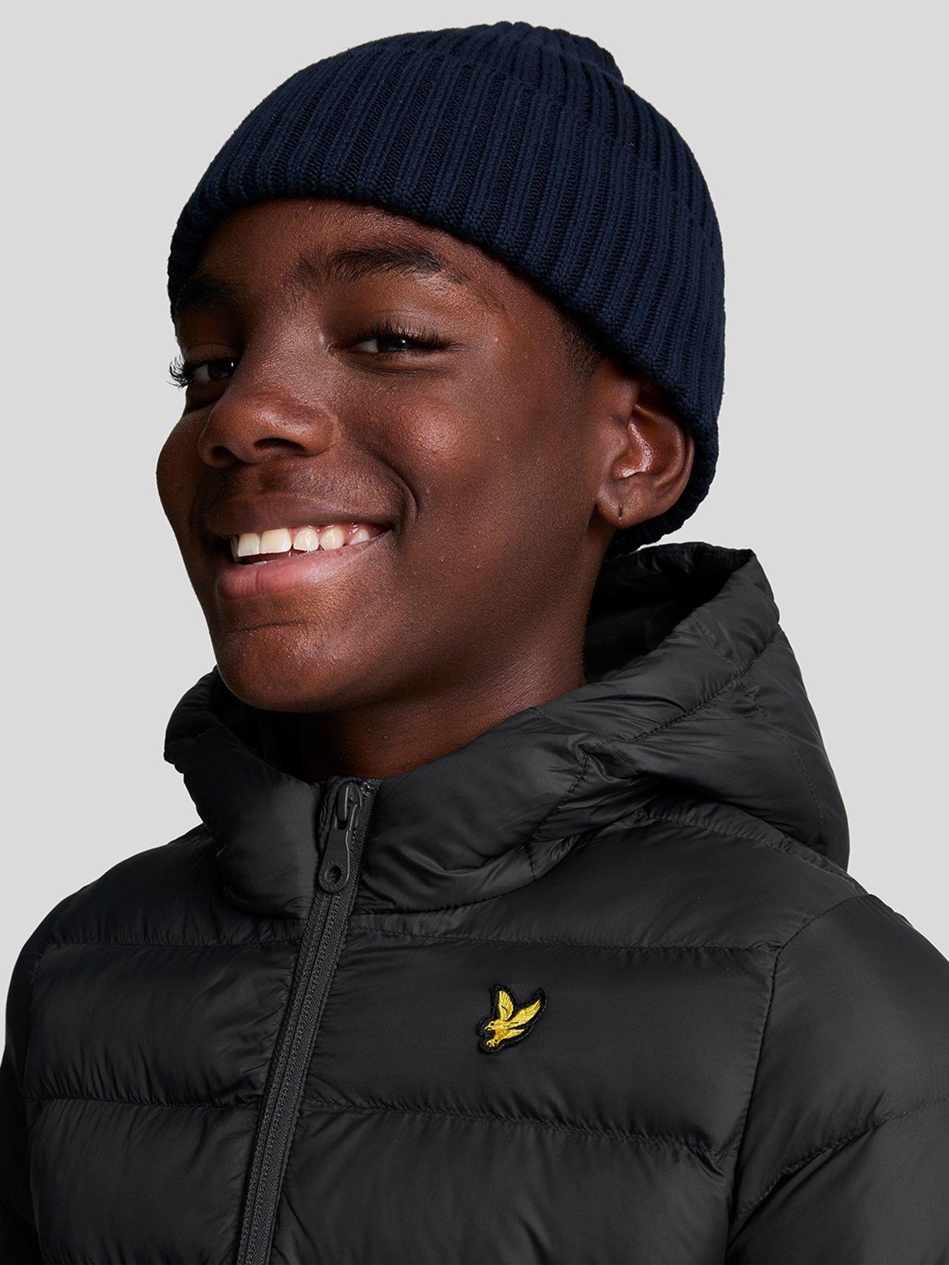 Lyle Scott Boys Lightweight Padded Jacket Black Very