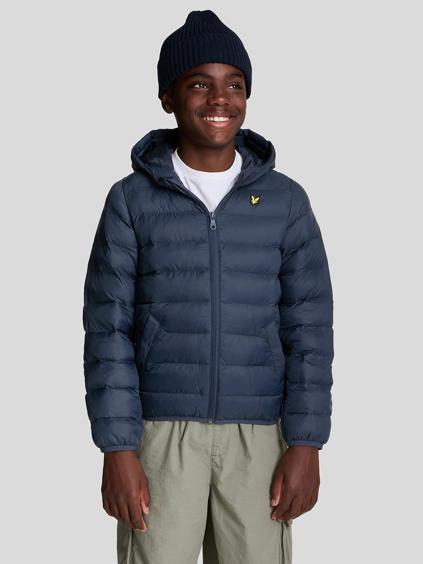 Lyle Scott Boys Lightweight Padded Jacket Navy Very