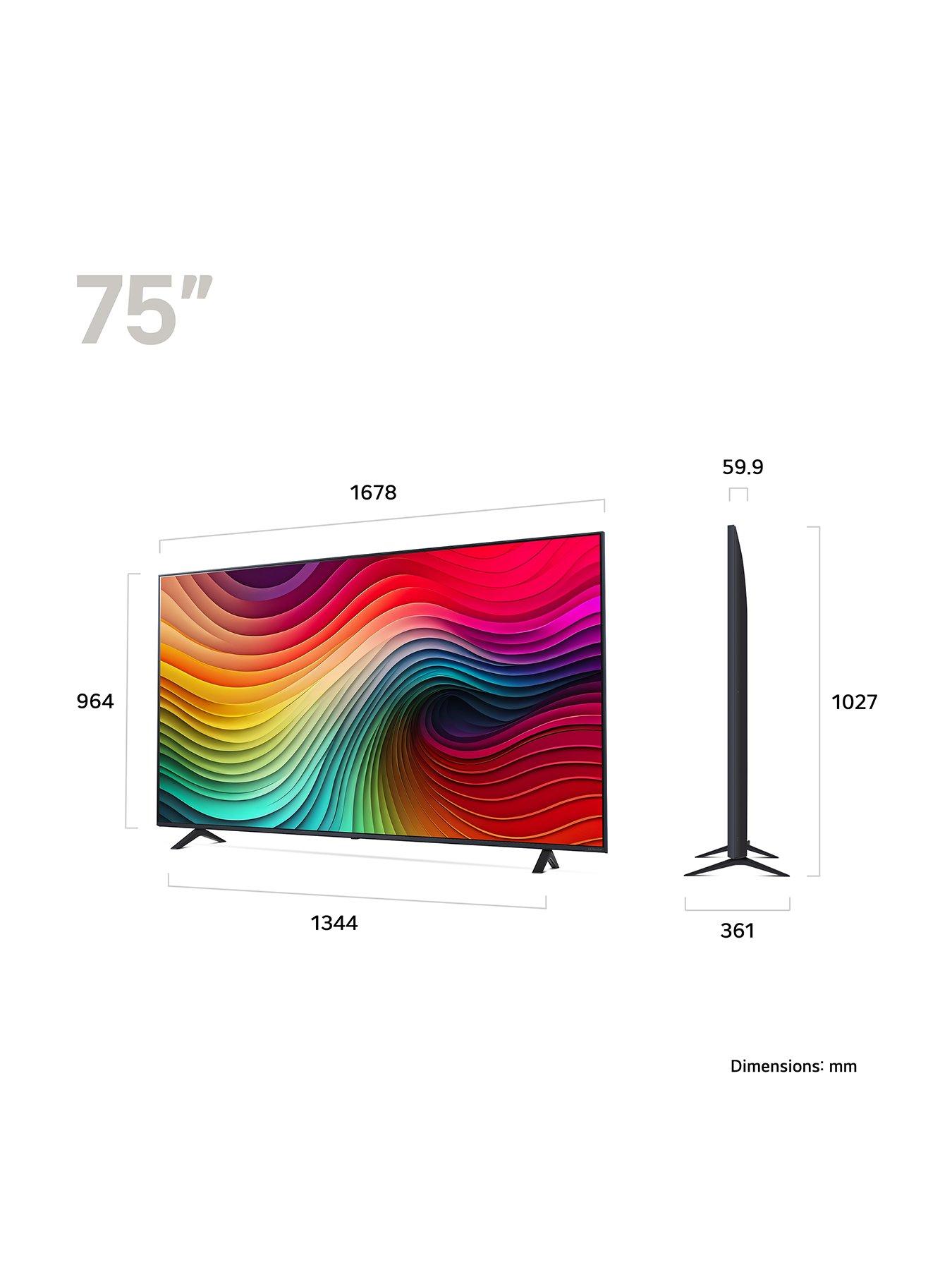 Image 2 of 6 of LG NANO81, 75-inch, NanoCell, 4K, Smart TV