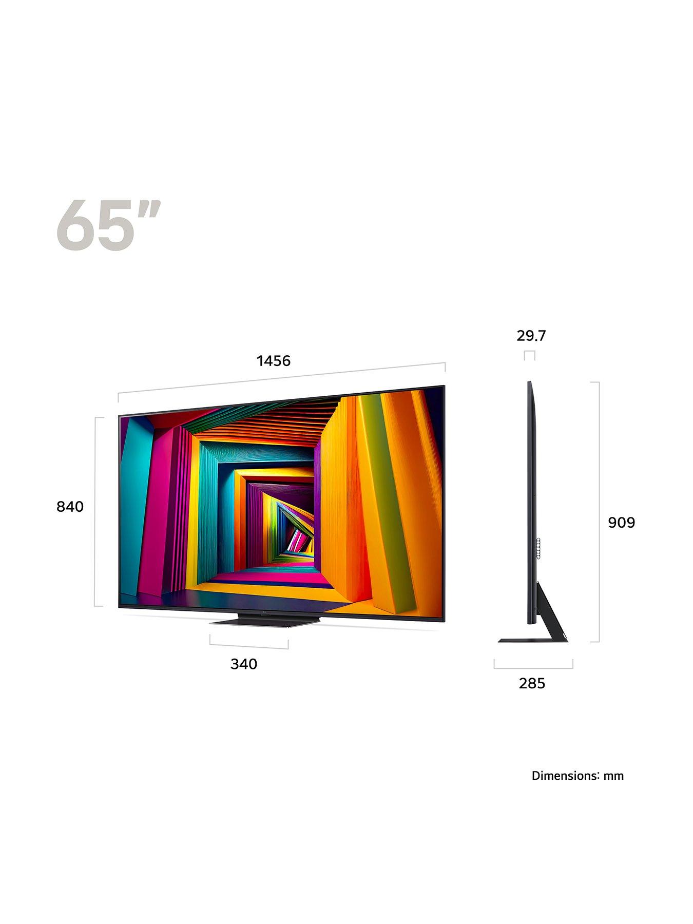 Image 2 of 6 of LG UT9100, 65-inch, LED, 4K UHD HDR, Smart TV 2024