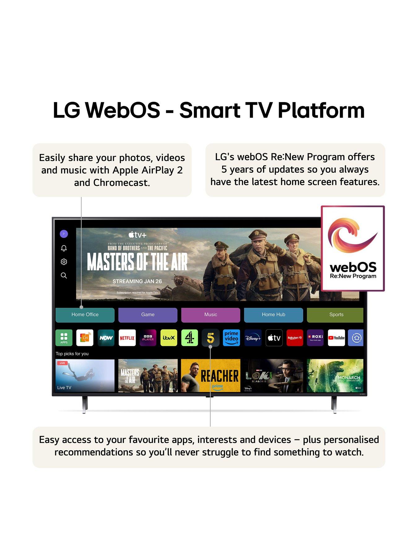 Image 3 of 6 of LG QNED80, 55 inch, QNED, 4K, Smart TV