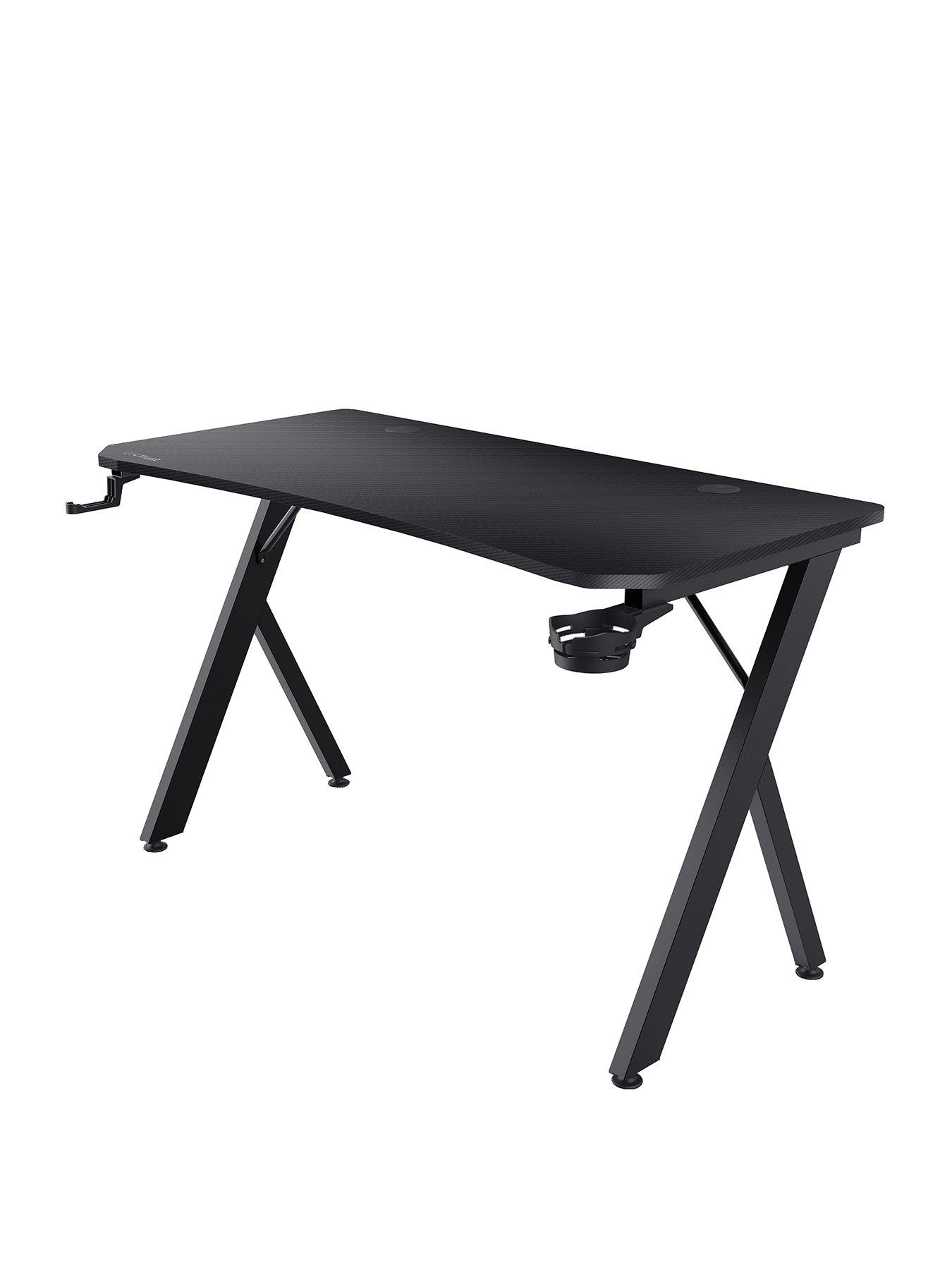 Product photograph of Trust Gxt700 Omnius Gaming Desk from very.co.uk